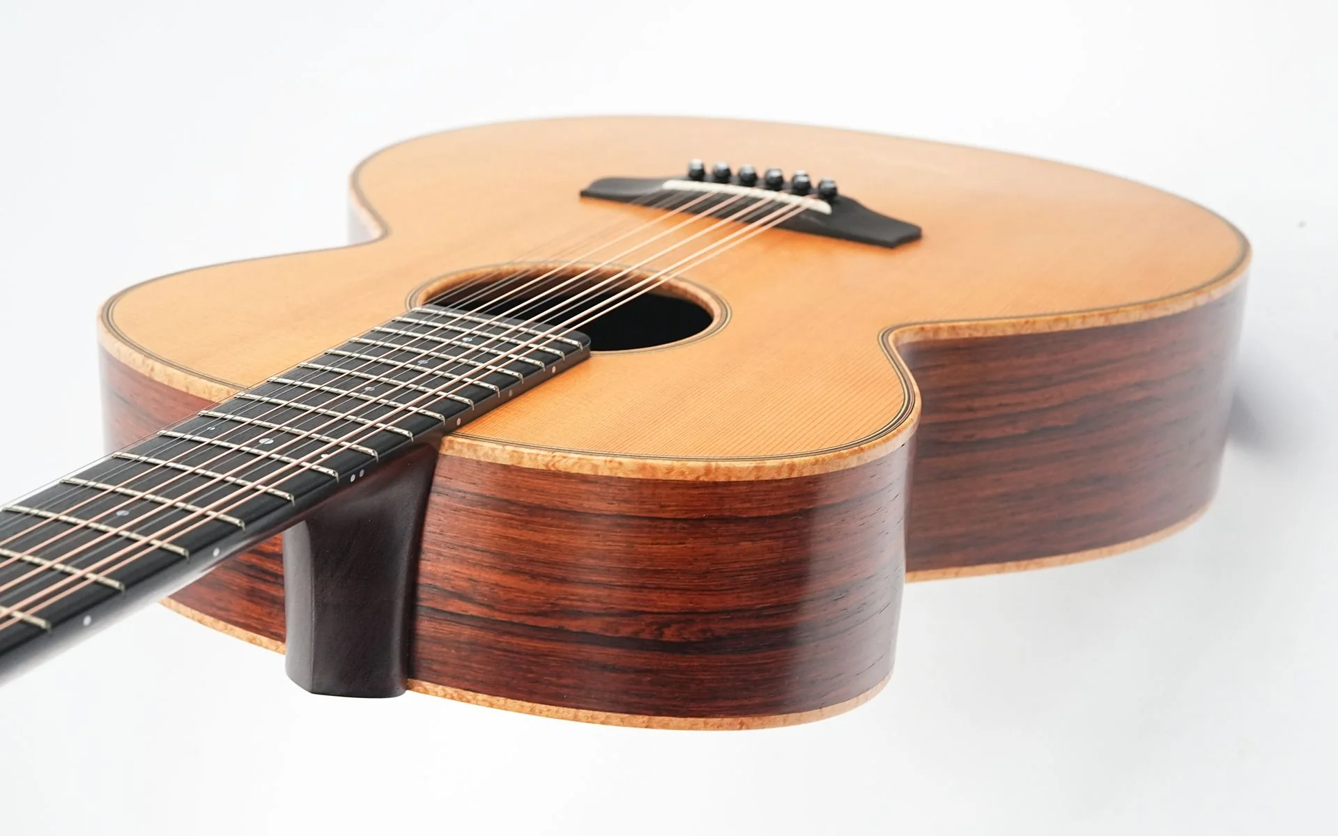 Andy Manson 12 String Madagascar Rosewood Alpine Spruce - Image 10