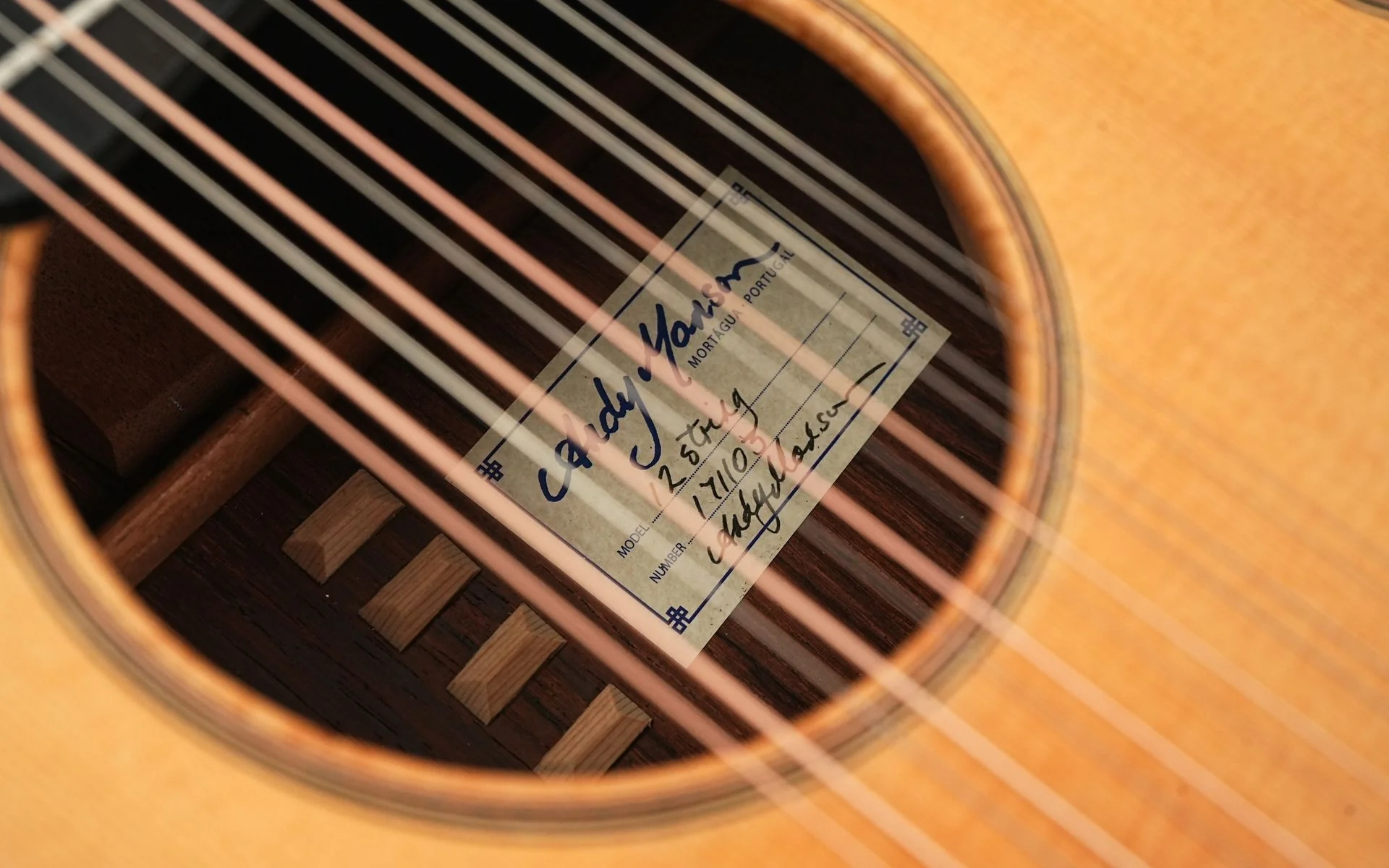 Andy Manson 12 String Madagascar Rosewood Alpine Spruce - Image 11