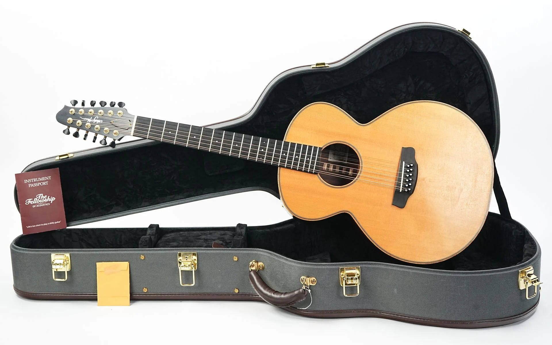 Andy Manson 12 String Madagascar Rosewood Alpine Spruce - Image 3