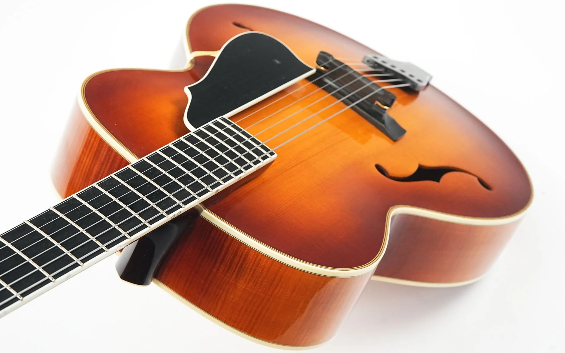 Andy Manson DE Acoustic Archtop Sunburst 1998 - Image 10