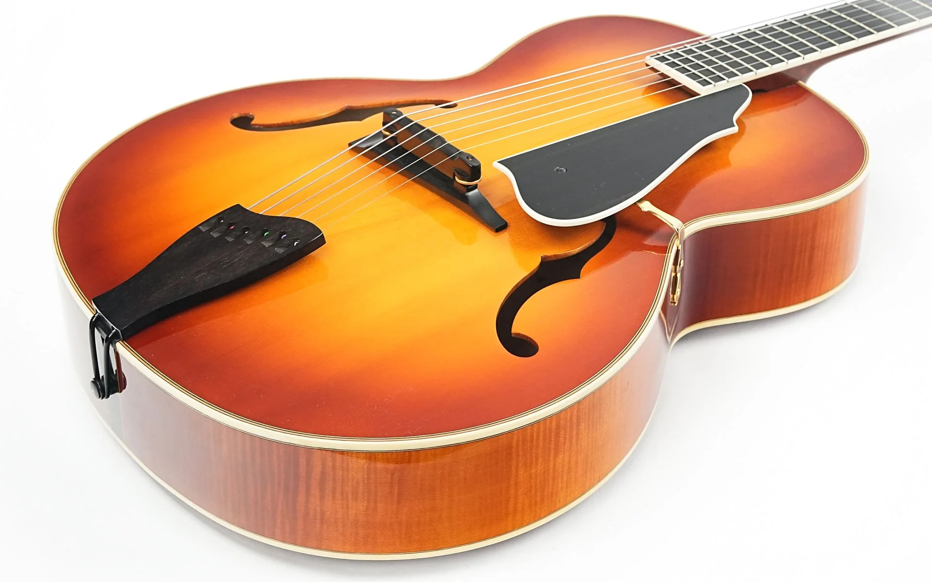 Andy Manson DE Acoustic Archtop Sunburst 1998 - Image 12