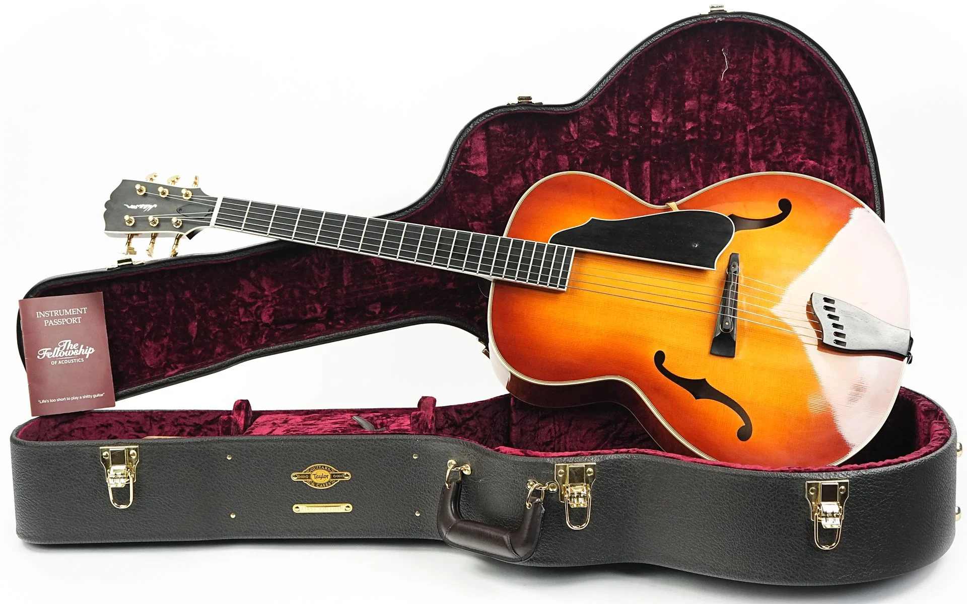 Andy Manson DE Acoustic Archtop Sunburst 1998 - Image 3