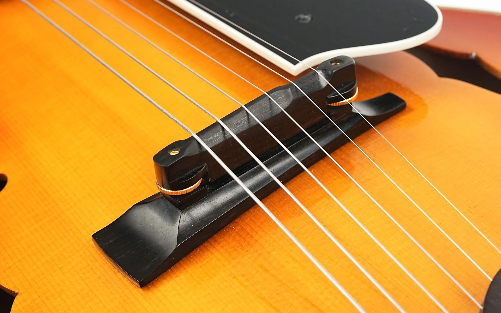 Andy Manson DE Acoustic Archtop Sunburst 1998 - Image 7