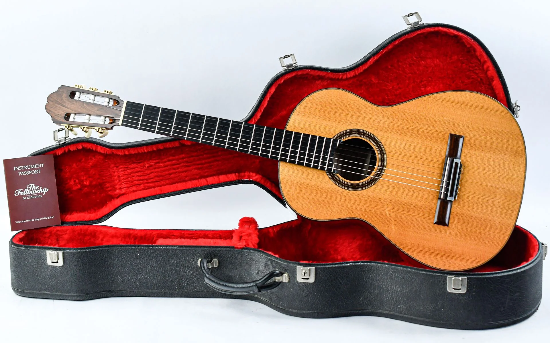 Antonio Raya Pardo Concert Spruce Rosewood 1997 - Image 3