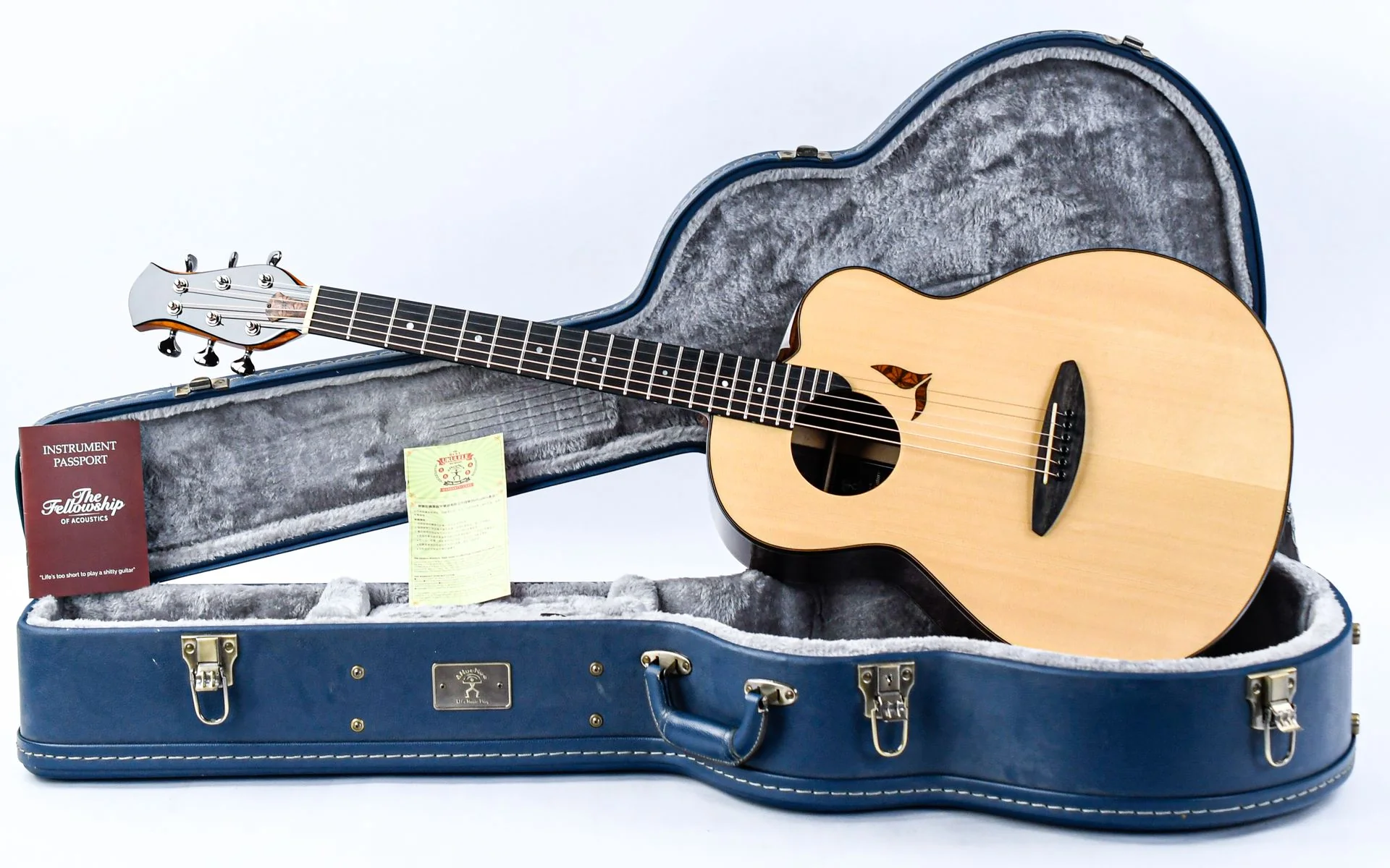 aNueNue LS700 Indian Rosewood Swiss Moon Spruce Used - Image 3