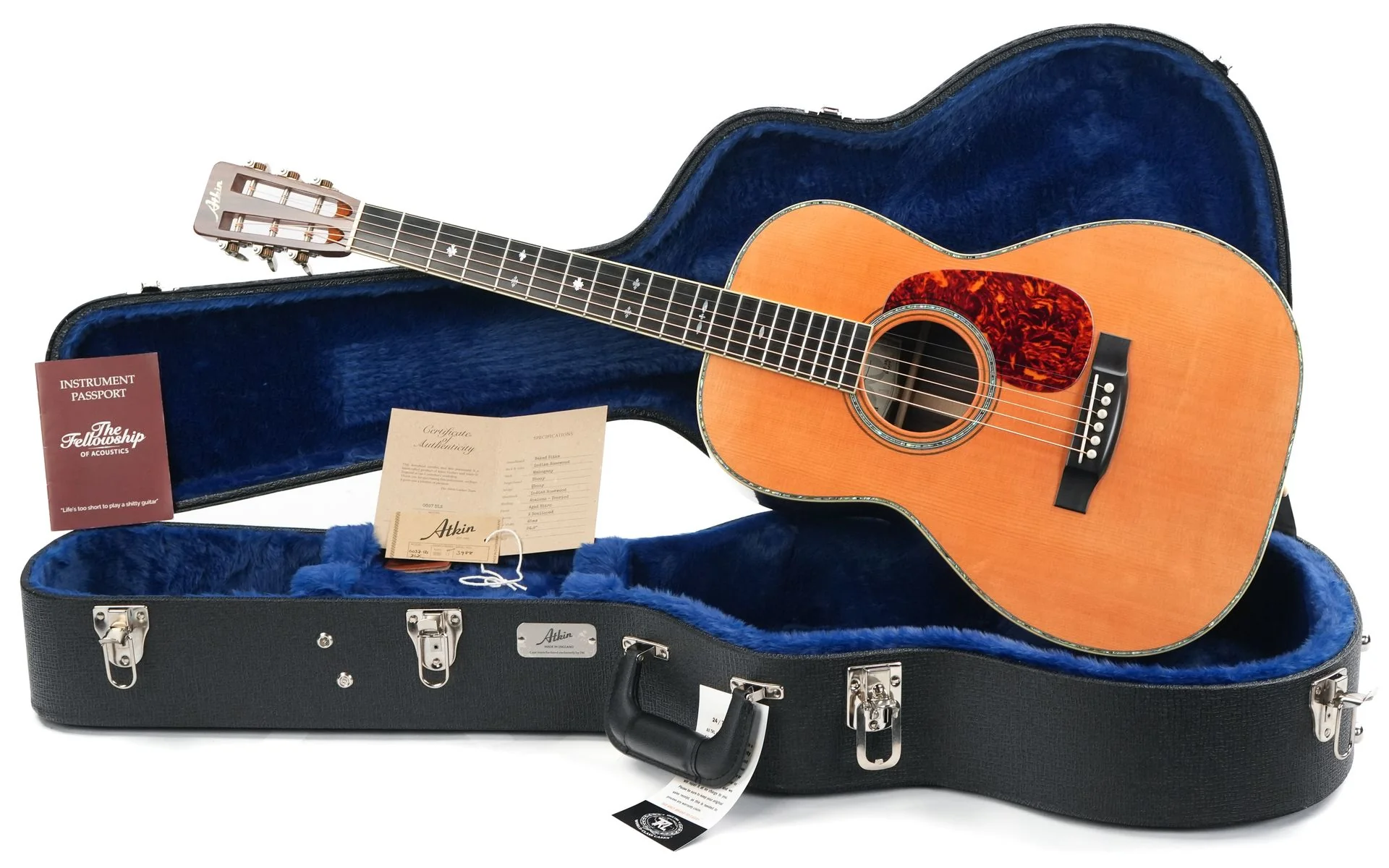 Atkin 0037S 12 Fret Deluxe Style 41 - Image 3