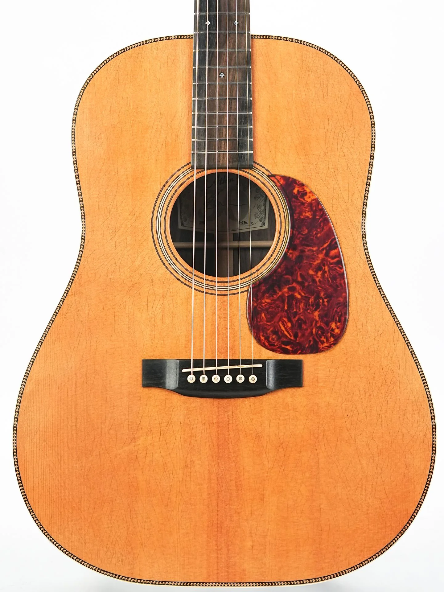Atkin D37S 12 Fret Dreadnought Natural Aged - Image 5