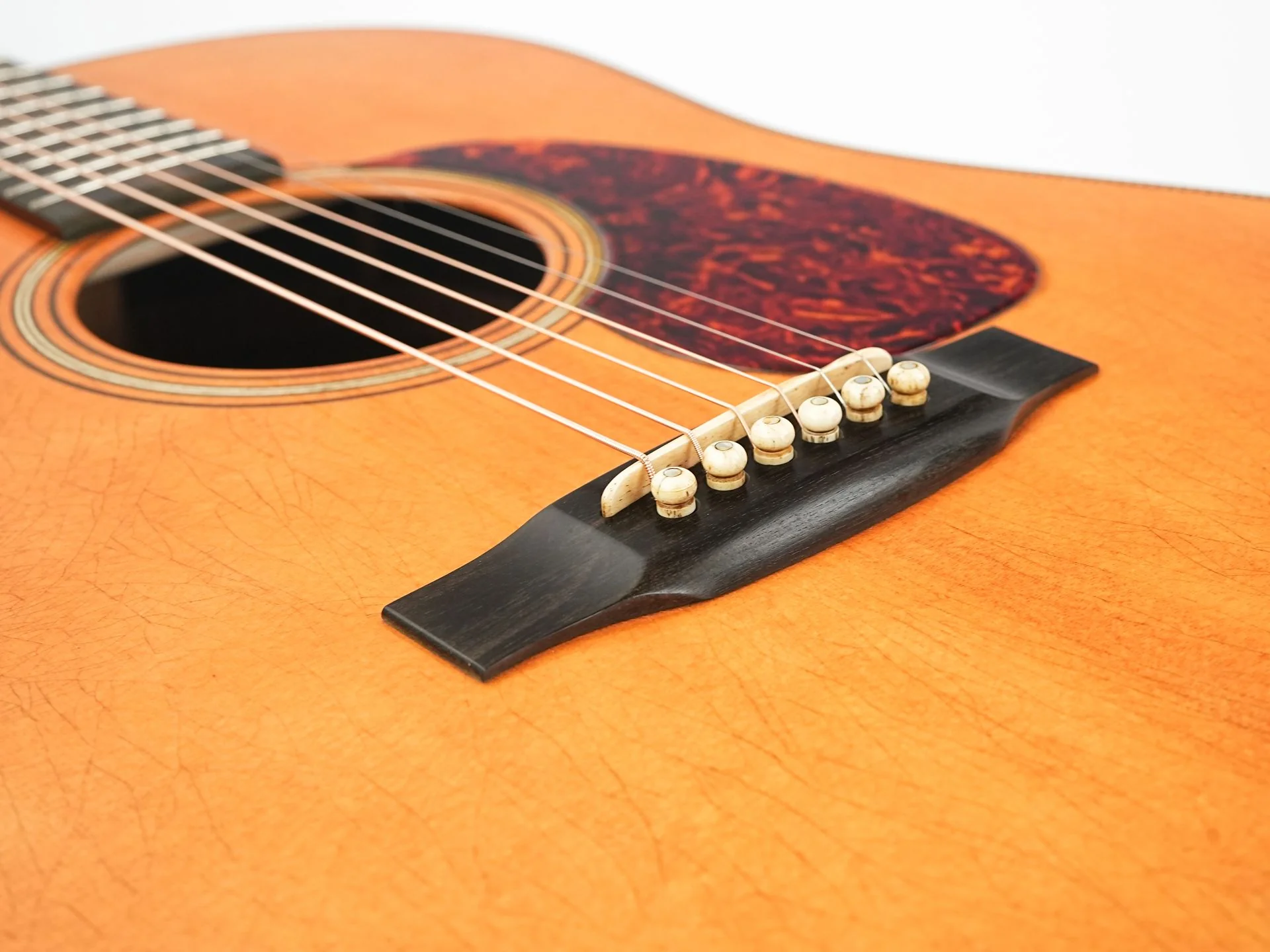 Atkin D37S 12 Fret Dreadnought Natural Aged - Image 7
