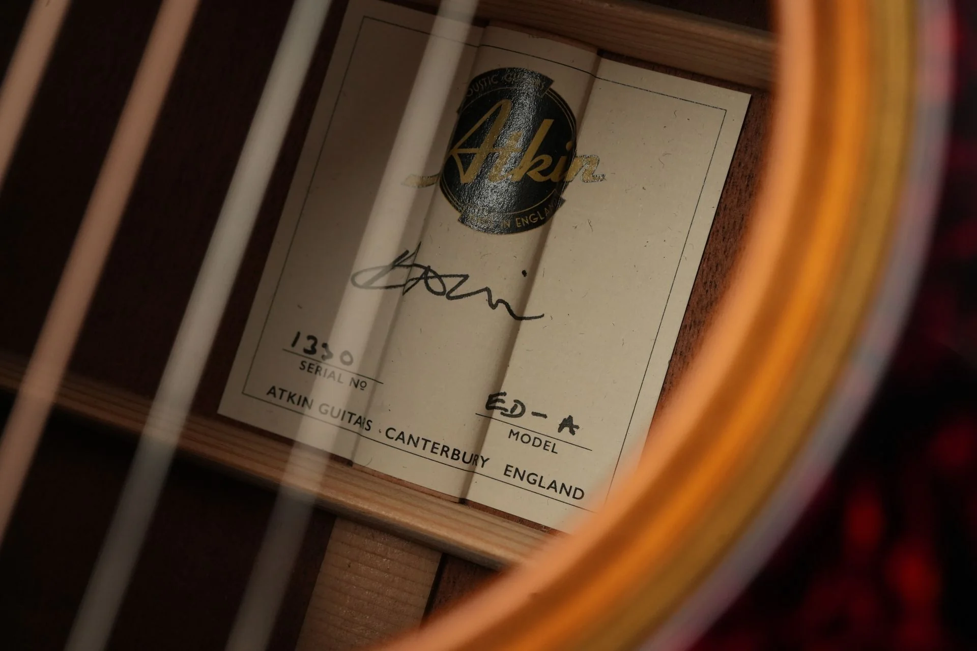 Atkin Essential D Baked Sitka Mahogany 2019 - Image 11