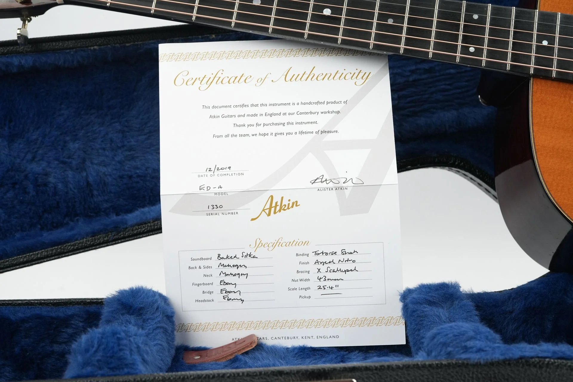 Atkin Essential D Baked Sitka Mahogany 2019 - Image 14