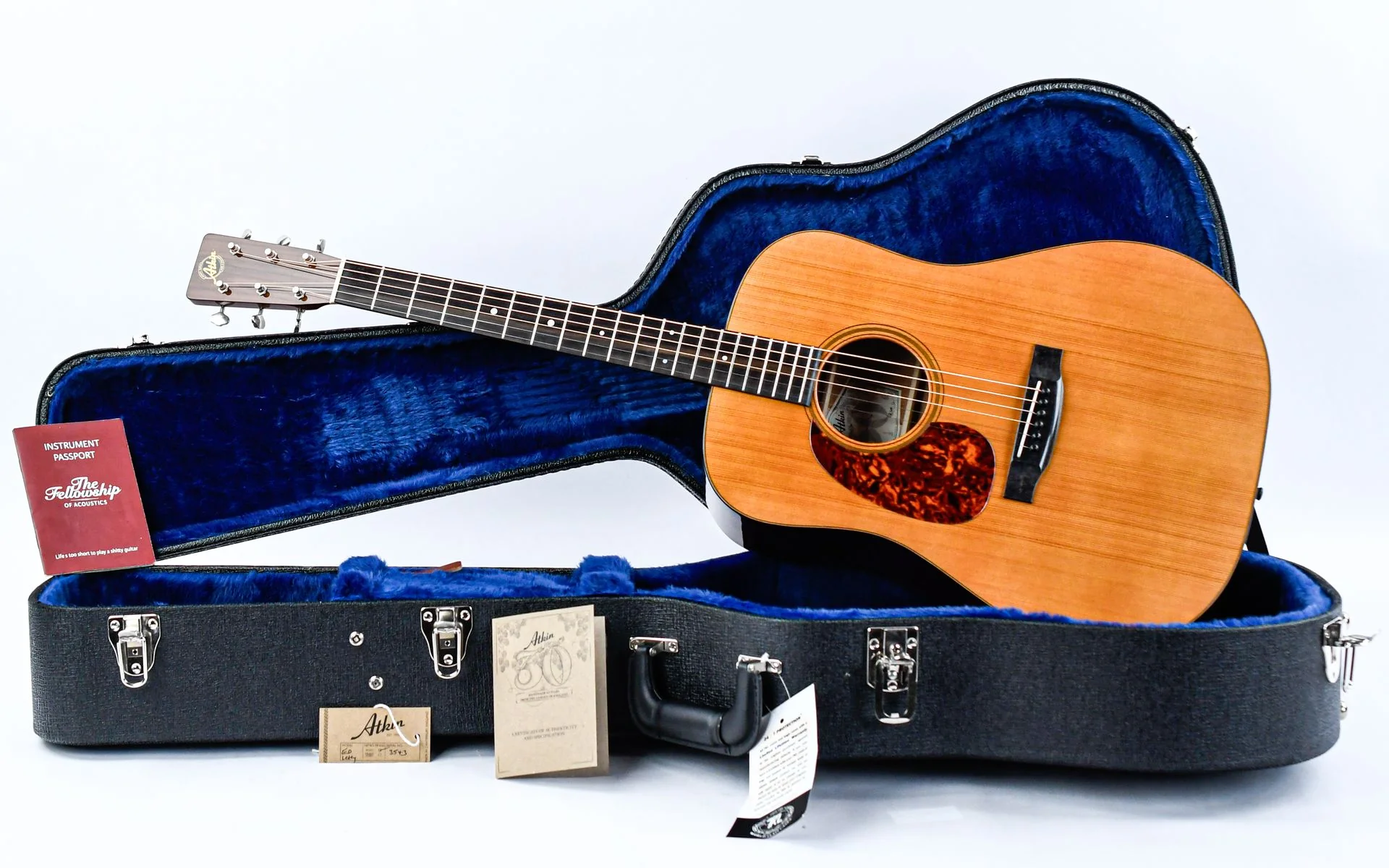 Atkin Essential D Baked Sitka Mahogany Lefty - Image 3
