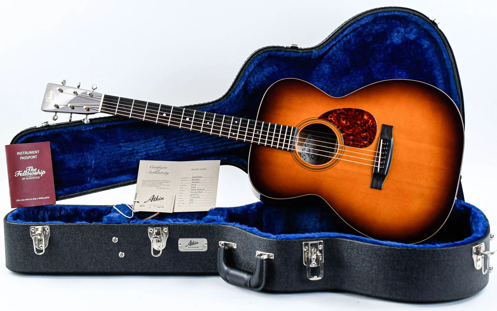 Atkin Essential OM Sunburst Aged - Image 3