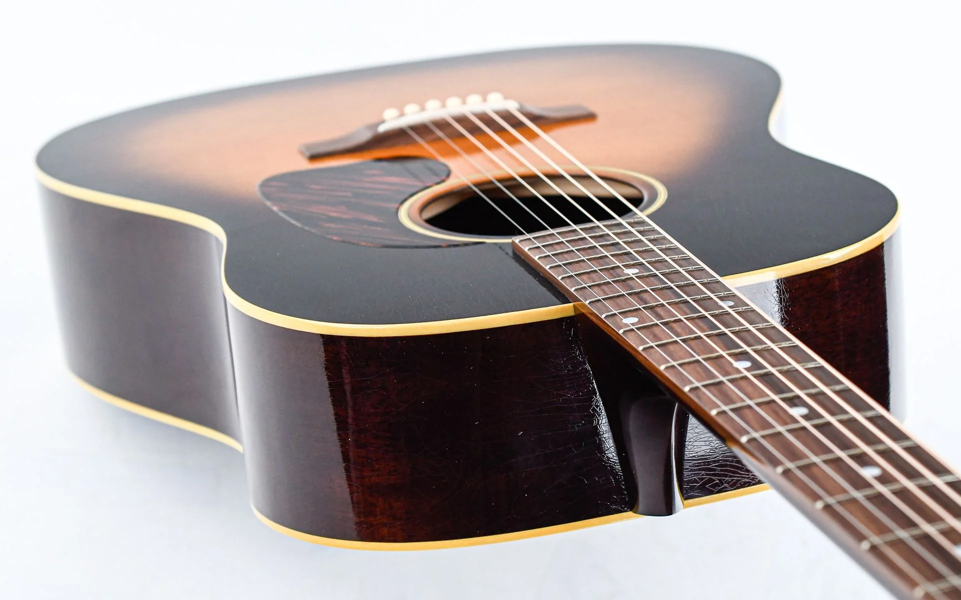 Atkin J43 Baked Sitka Mahogany Aged Sunburst - Image 10