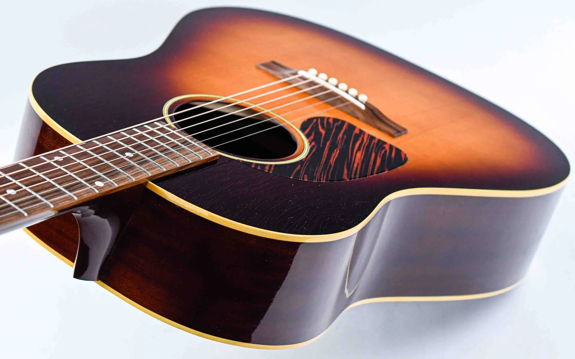 Atkin J43 Baked Sitka Mahogany Aged Sunburst Lefty - Image 10
