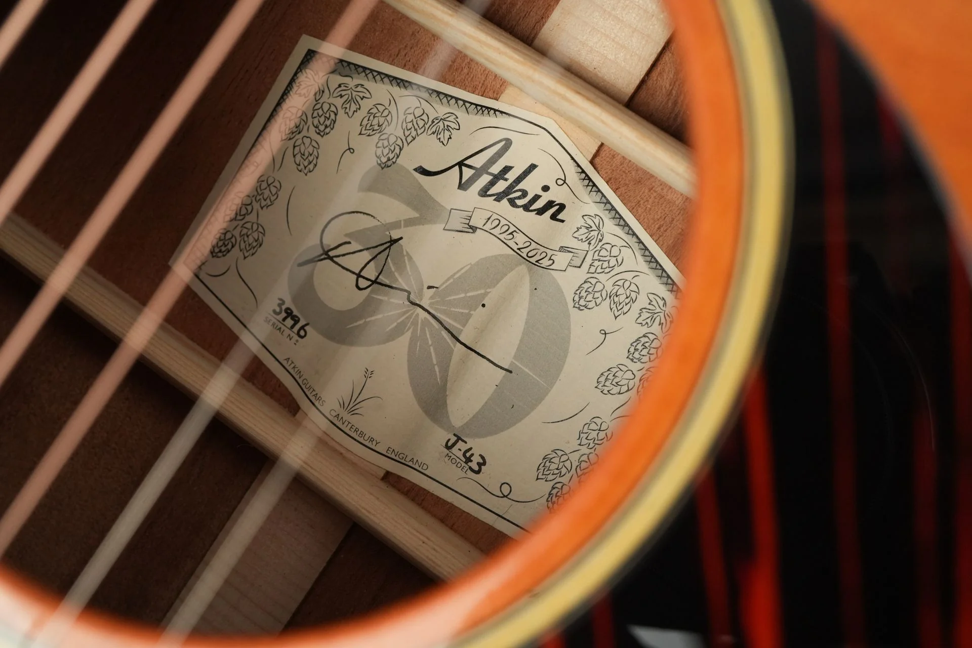 Atkin J43 Mahogany Spruce Natural - Image 11