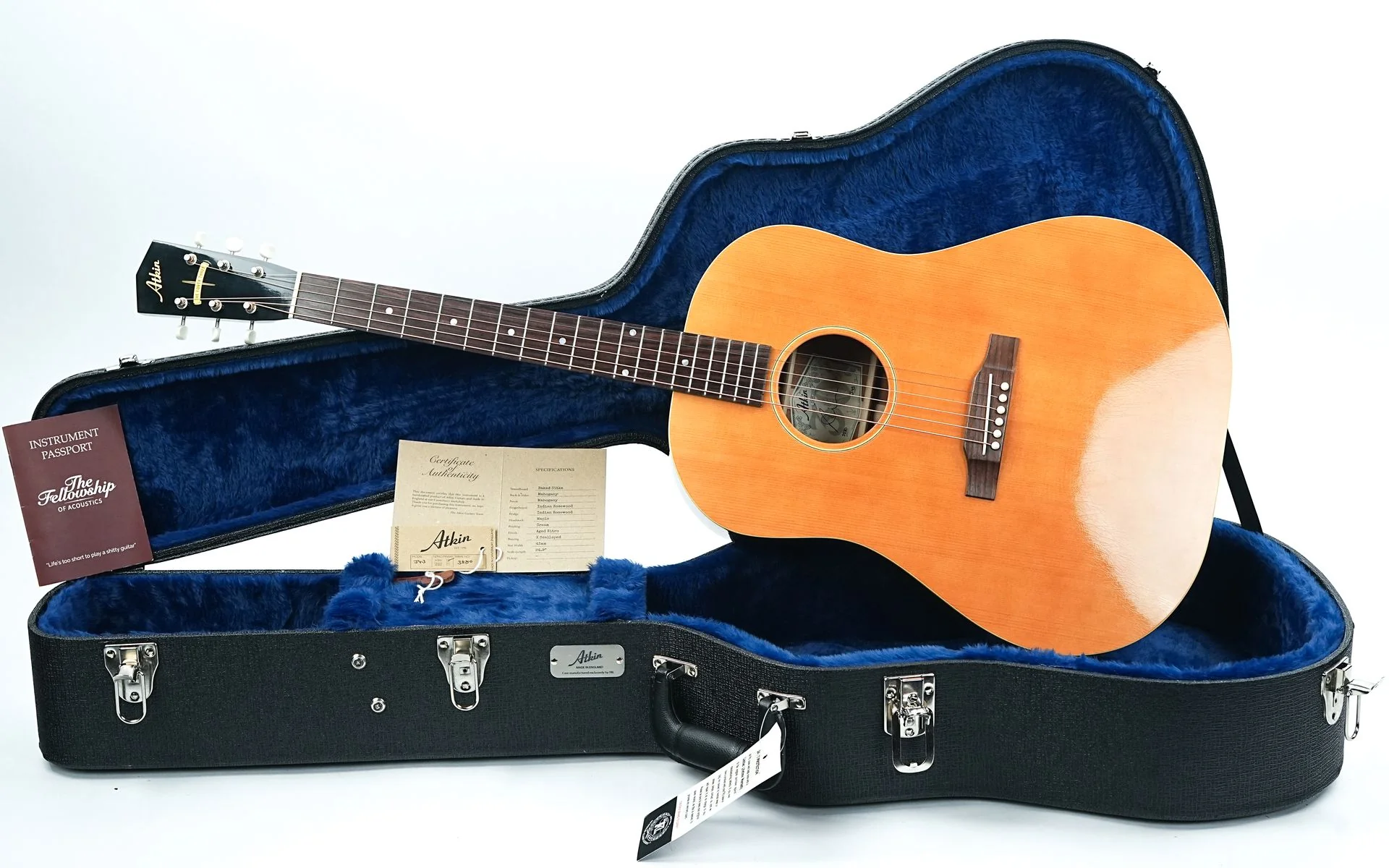 Atkin JT43 Mahogany Spruce Natural - Image 3