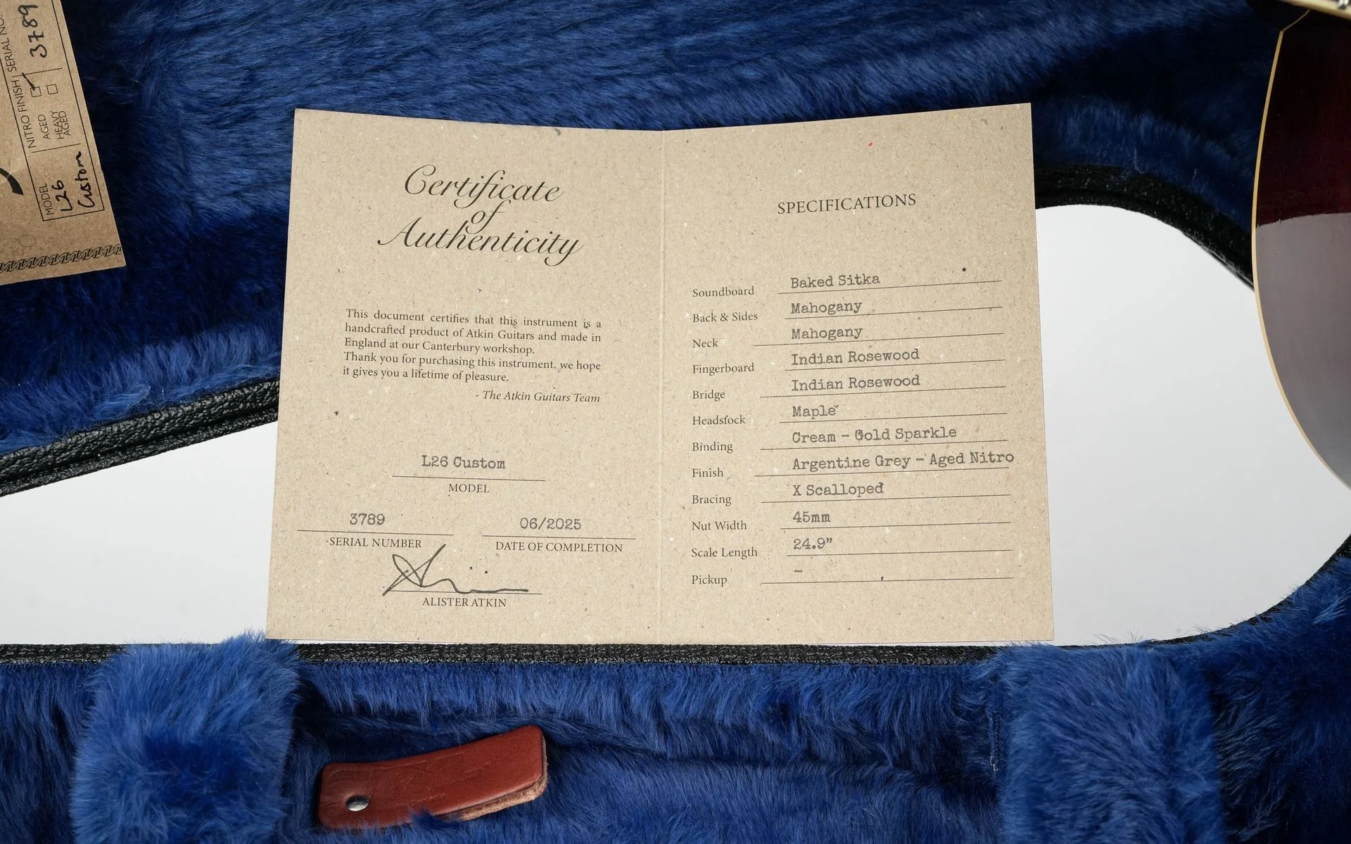 Atkin L26 Deluxe Argentine Grey - Image 13