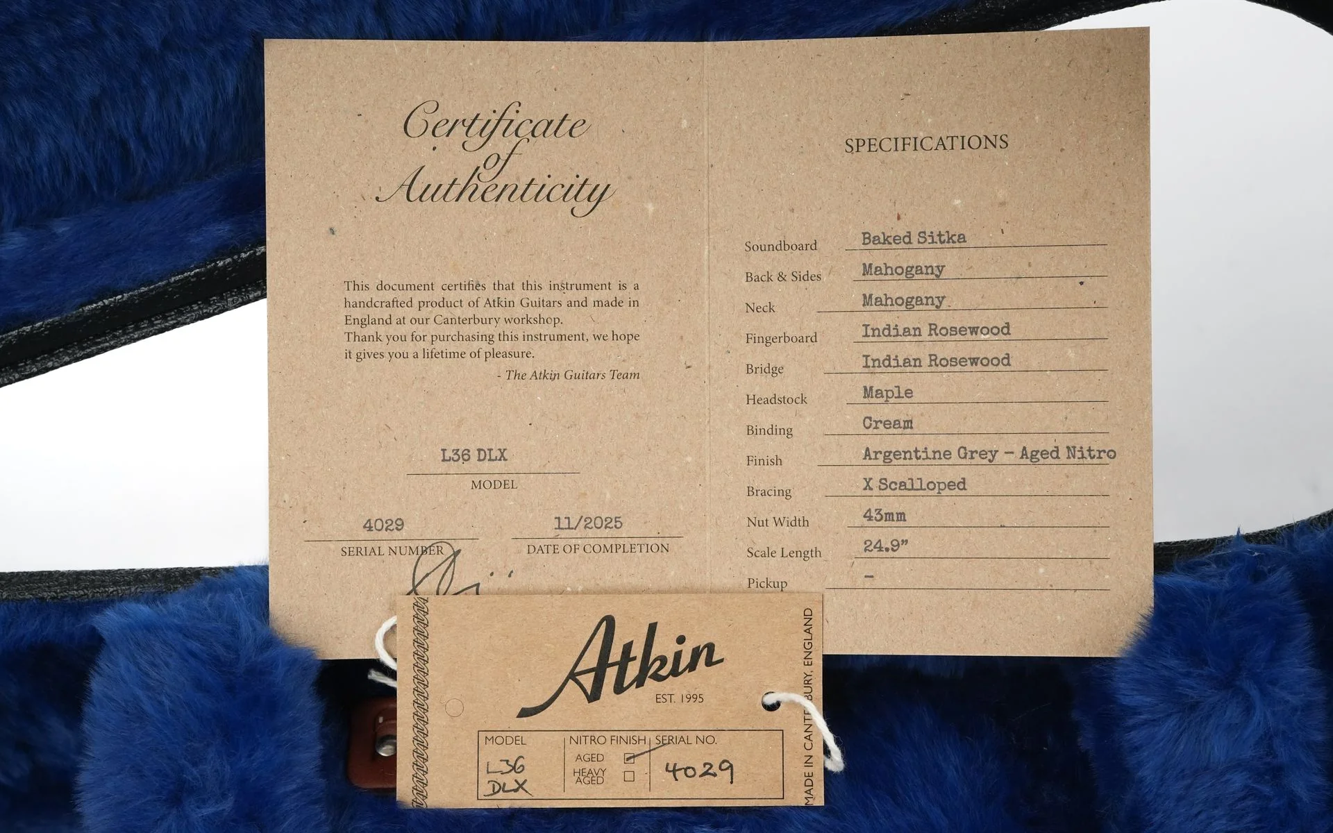 Atkin L36 Deluxe Argentine Grey - Image 11