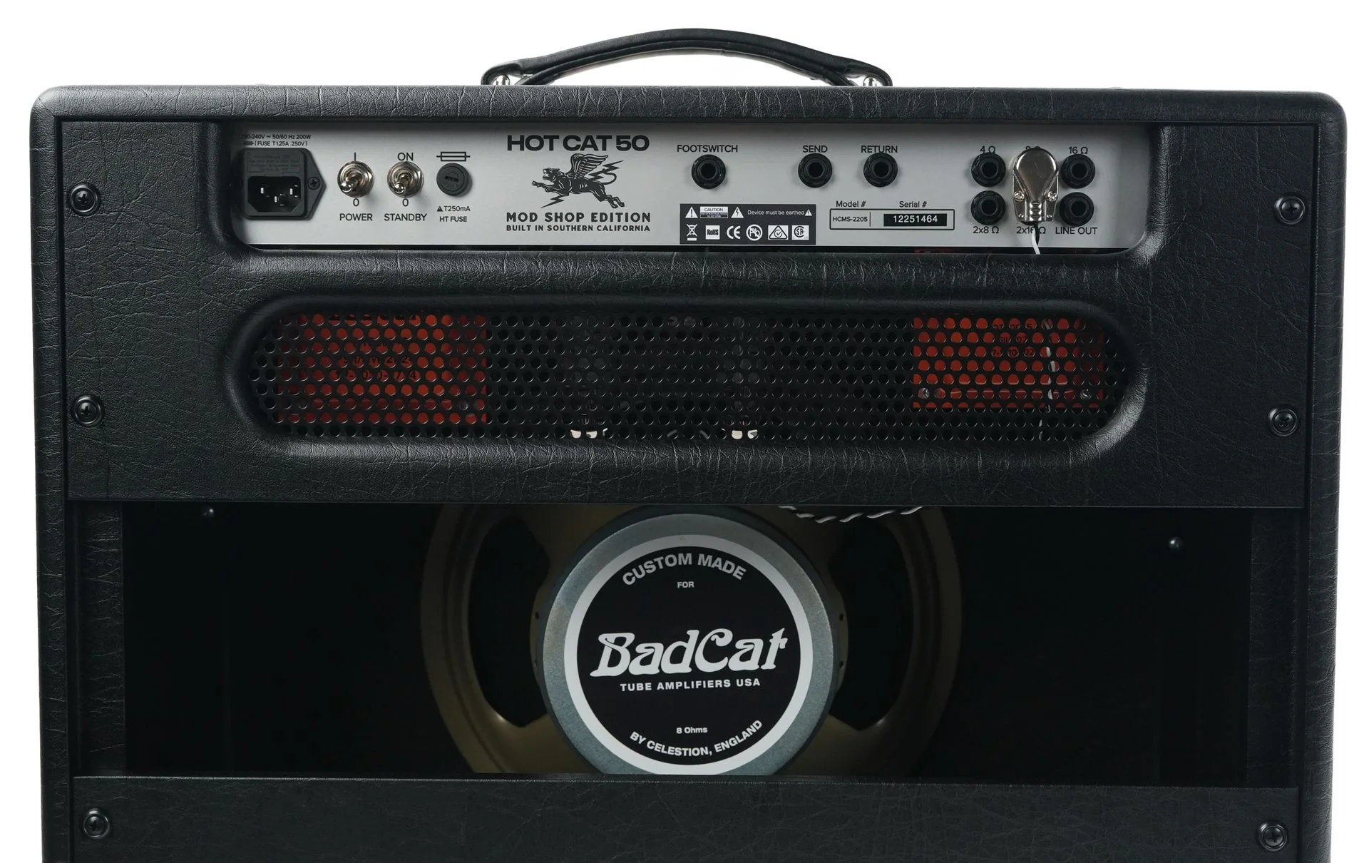 Bad Cat Mod Shop Hot Cat 50 Combo 240V - Image 7