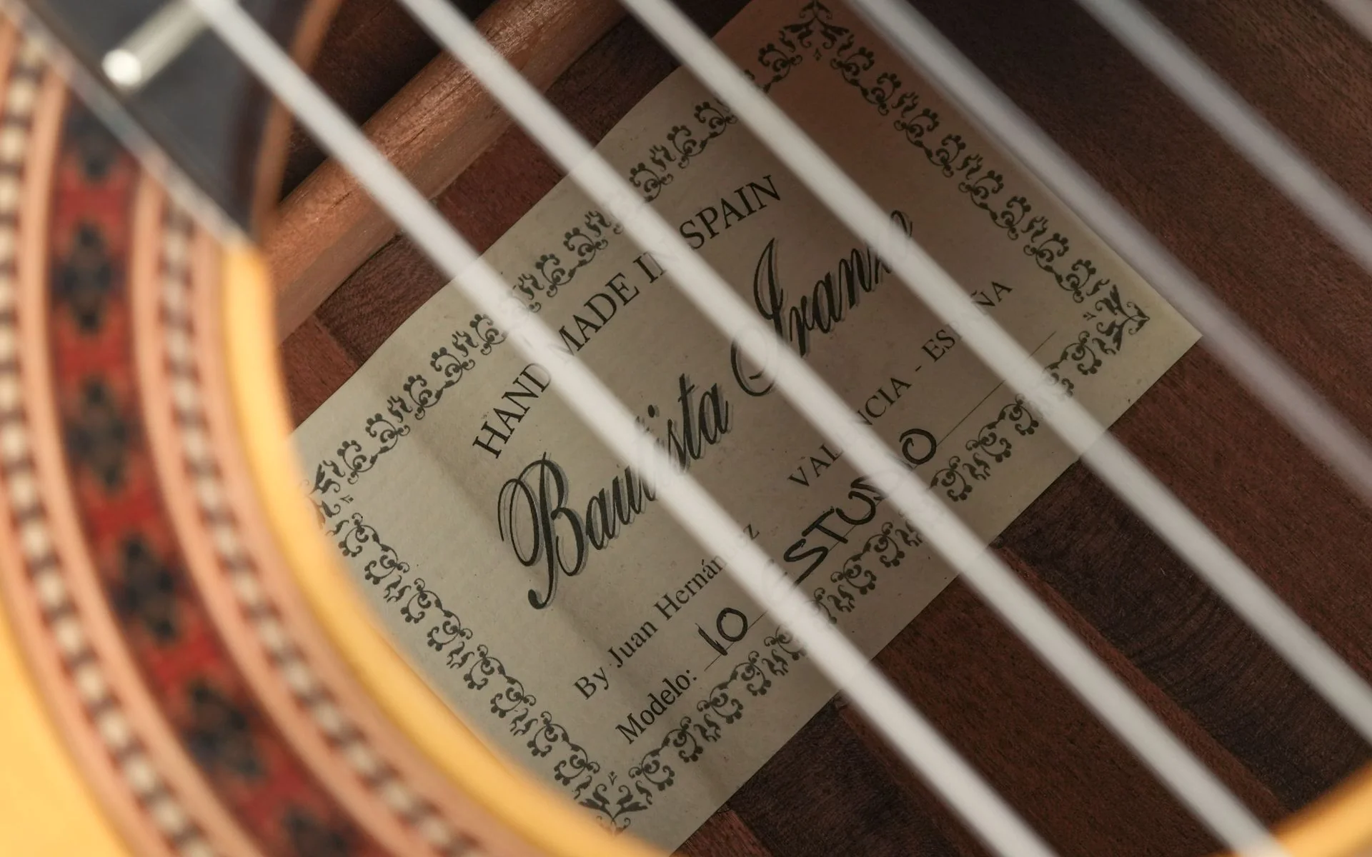 Bautista Iranzo Model 10 Estudio Sapele - Image 11
