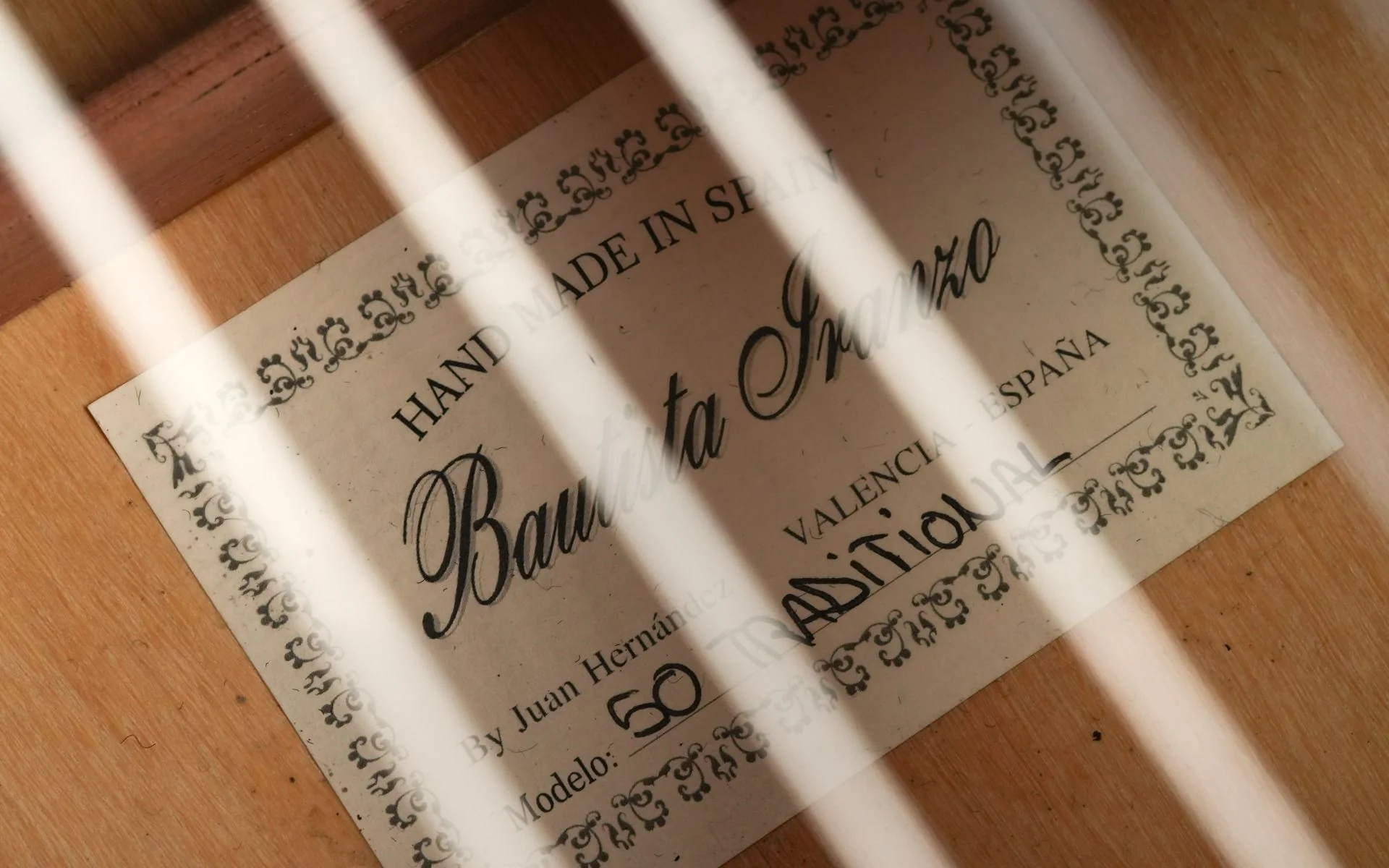 Bautista Iranzo Model 50 Traditional Doble Tapa Cedar - Image 11