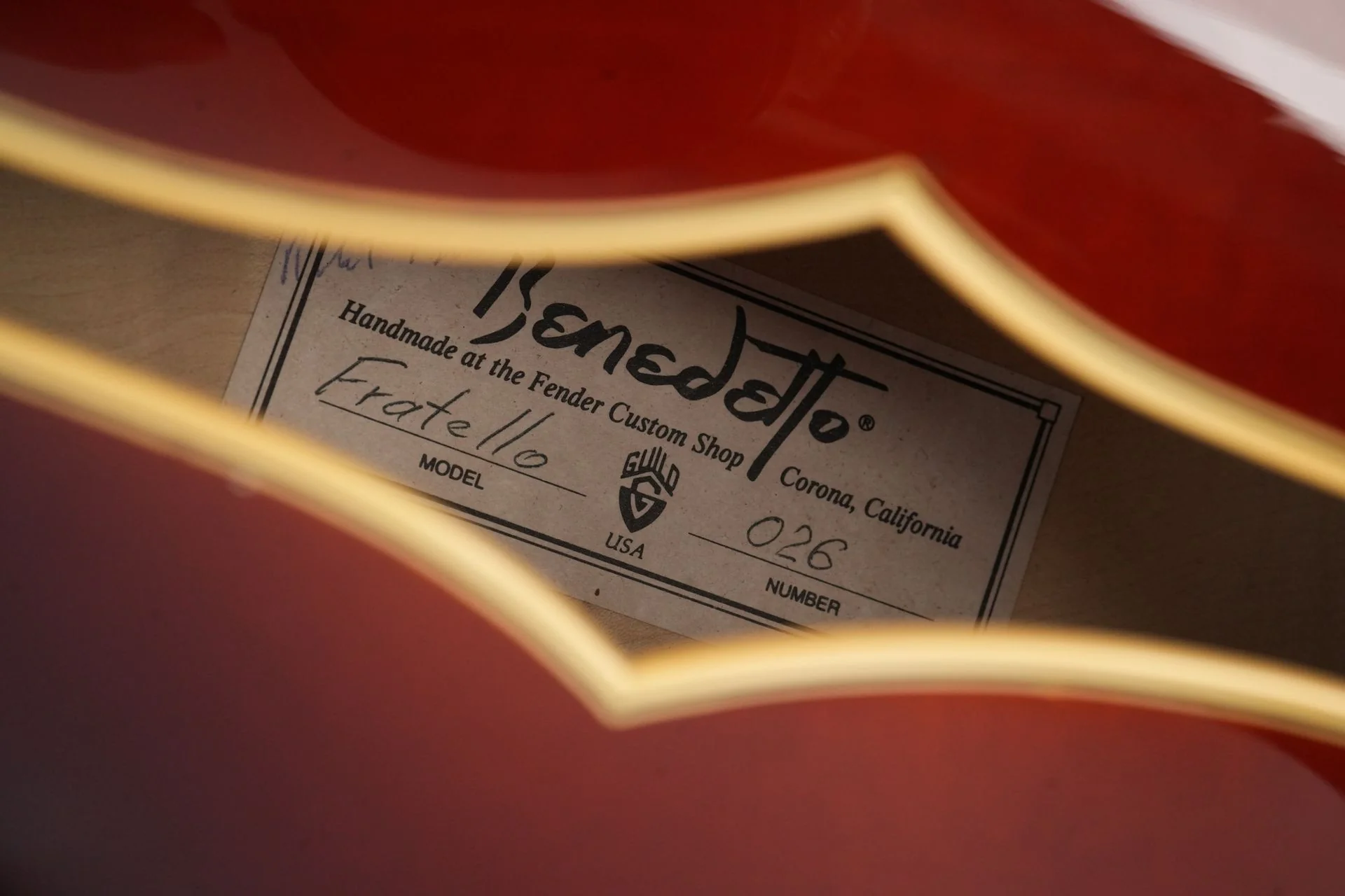 Benedetto Fratello Archtop 2002 - Image 12