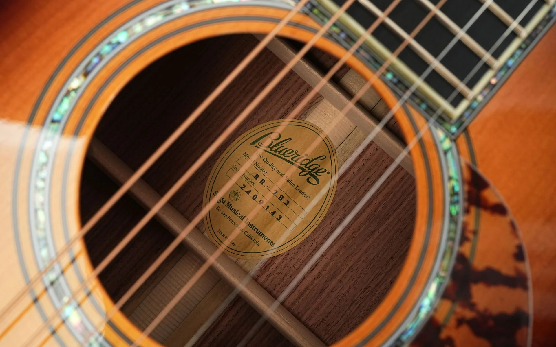 Blueridge BR283 Sunburst - Image 11