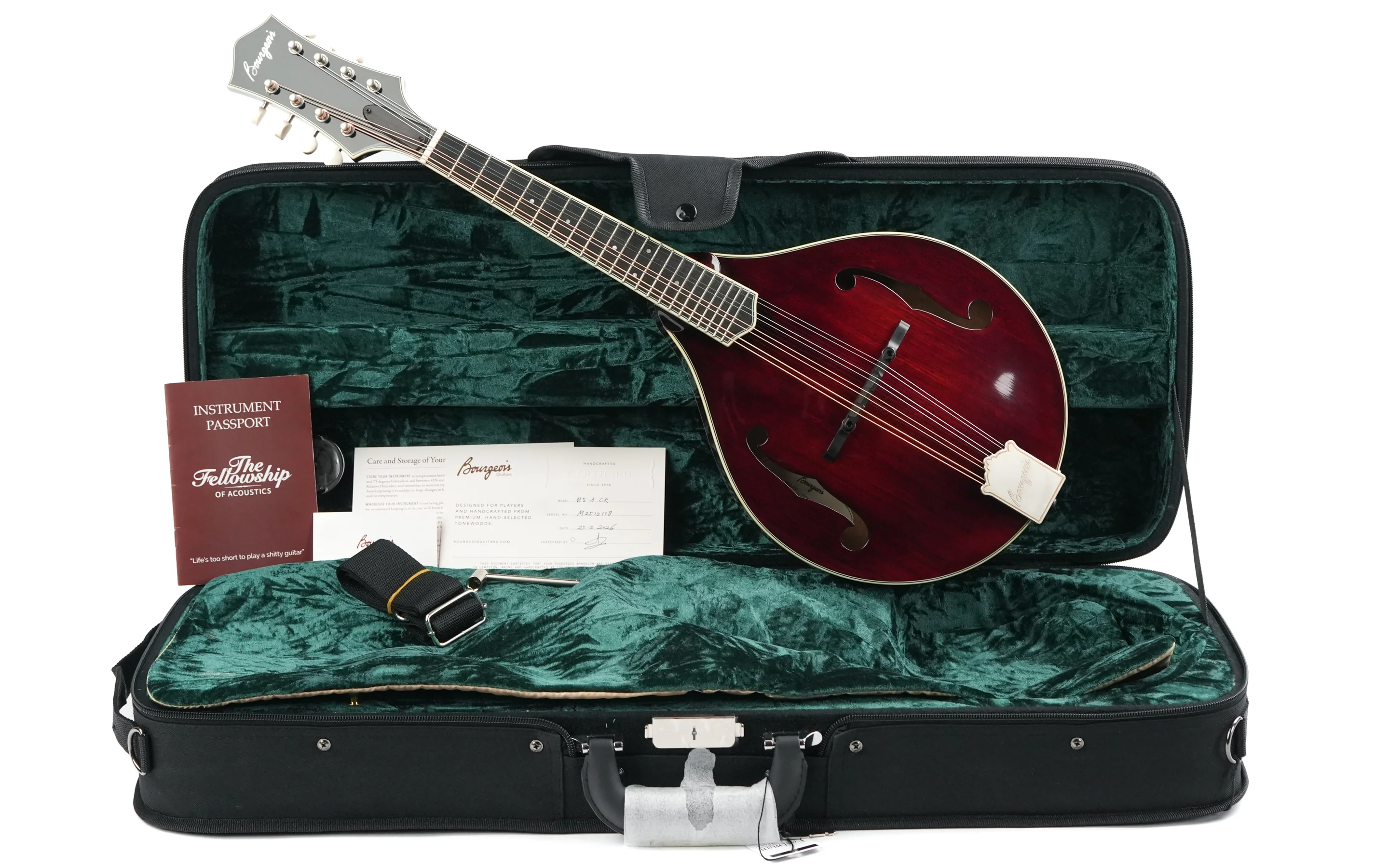 Bourgeois M5A A Style Cordovan Red Ltd. - Image 3