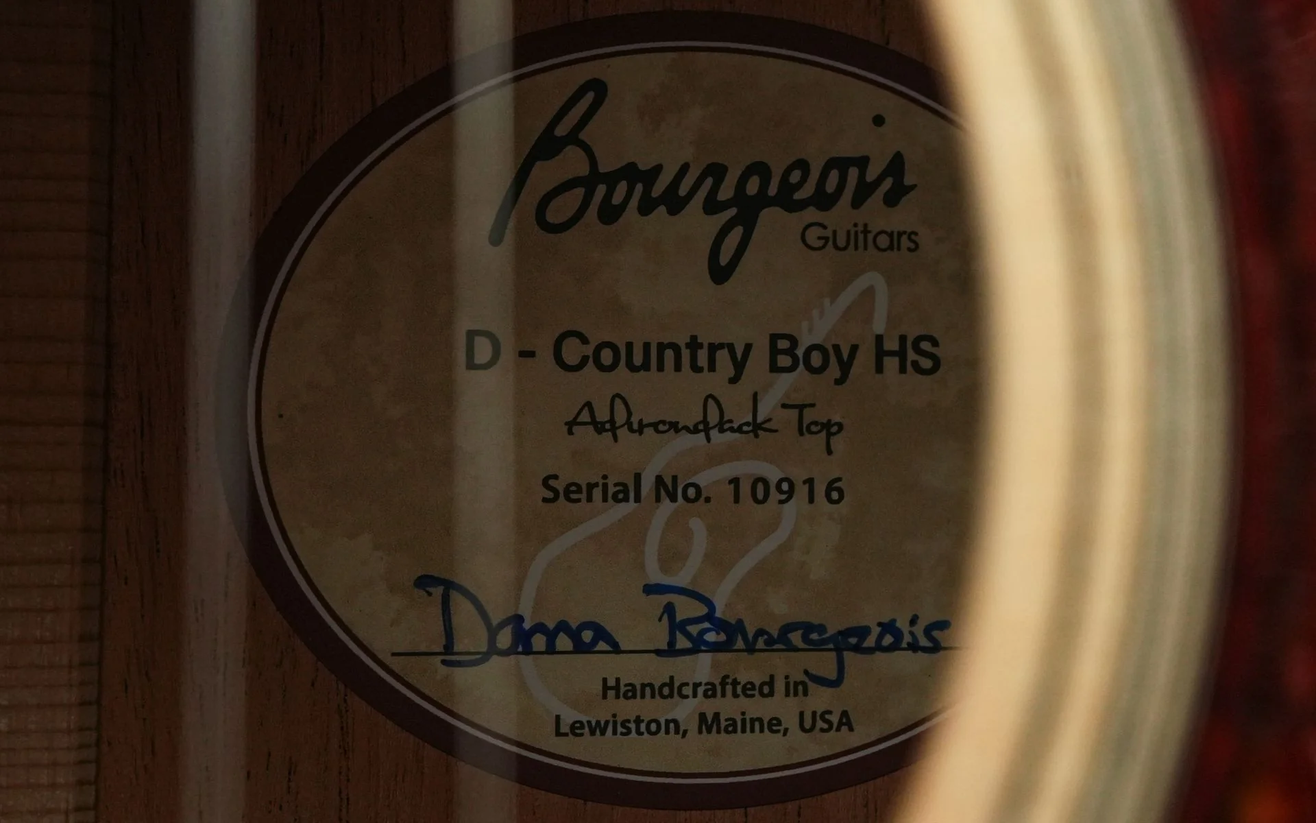 Bourgeois Country Boy D Heirloom Series - Image 11
