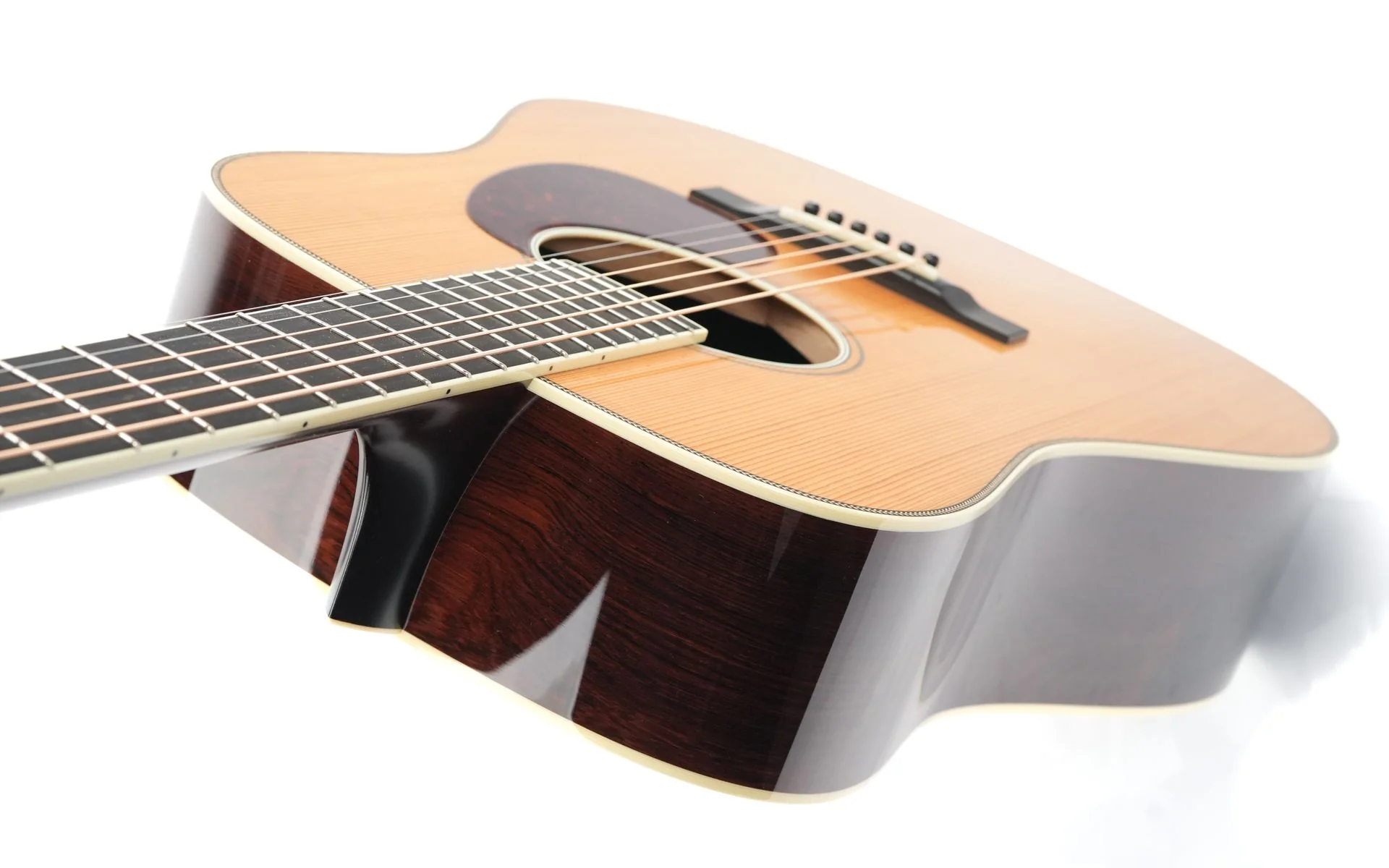 Bourgeois D Large Soundhole Madagascar Adirondack #10917 - Image 10