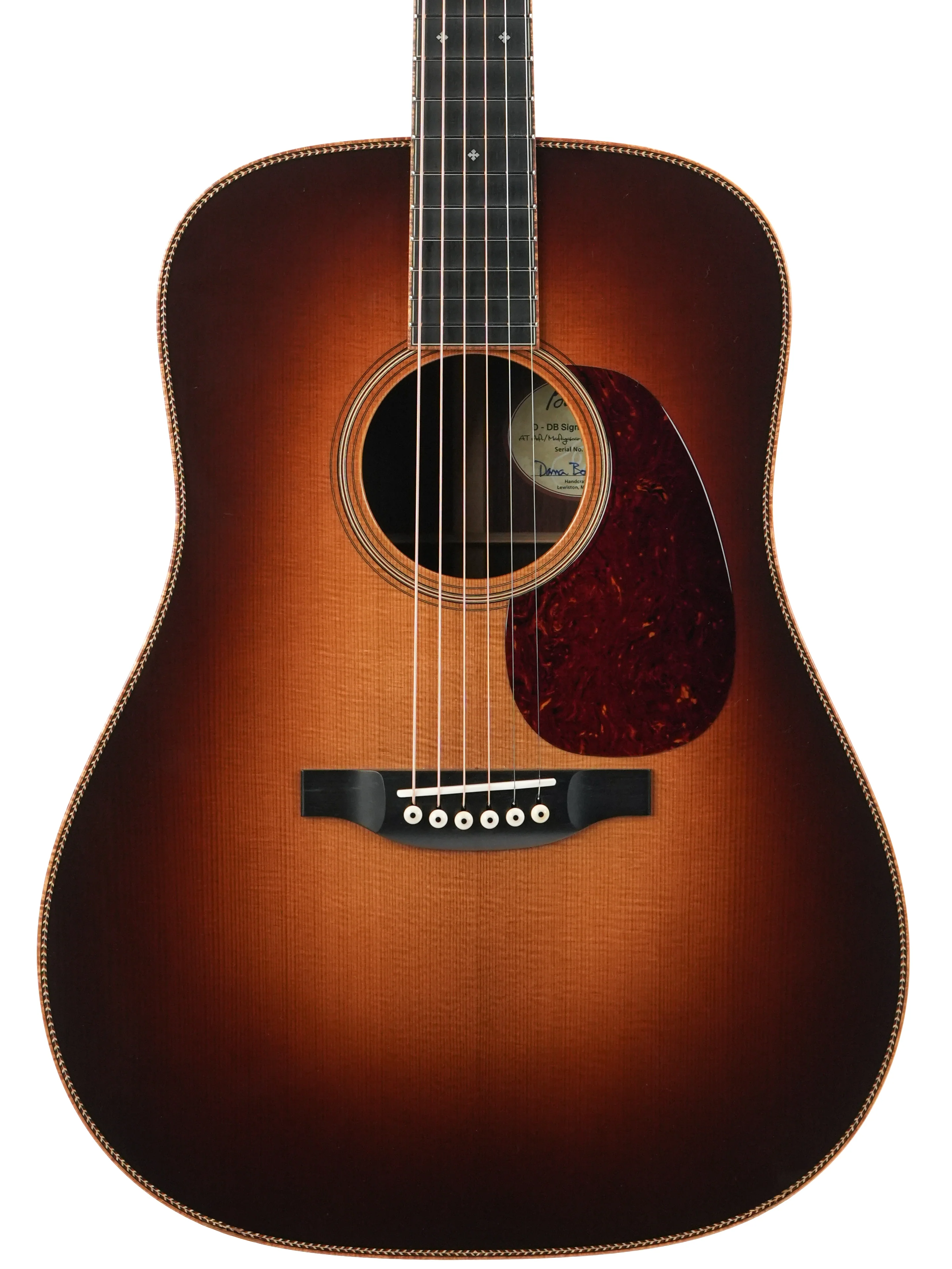 Bourgeois DB Signature Deluxe D Madagascar Rosewood Adirondack Spruce Sunburst 2025 - Image 5