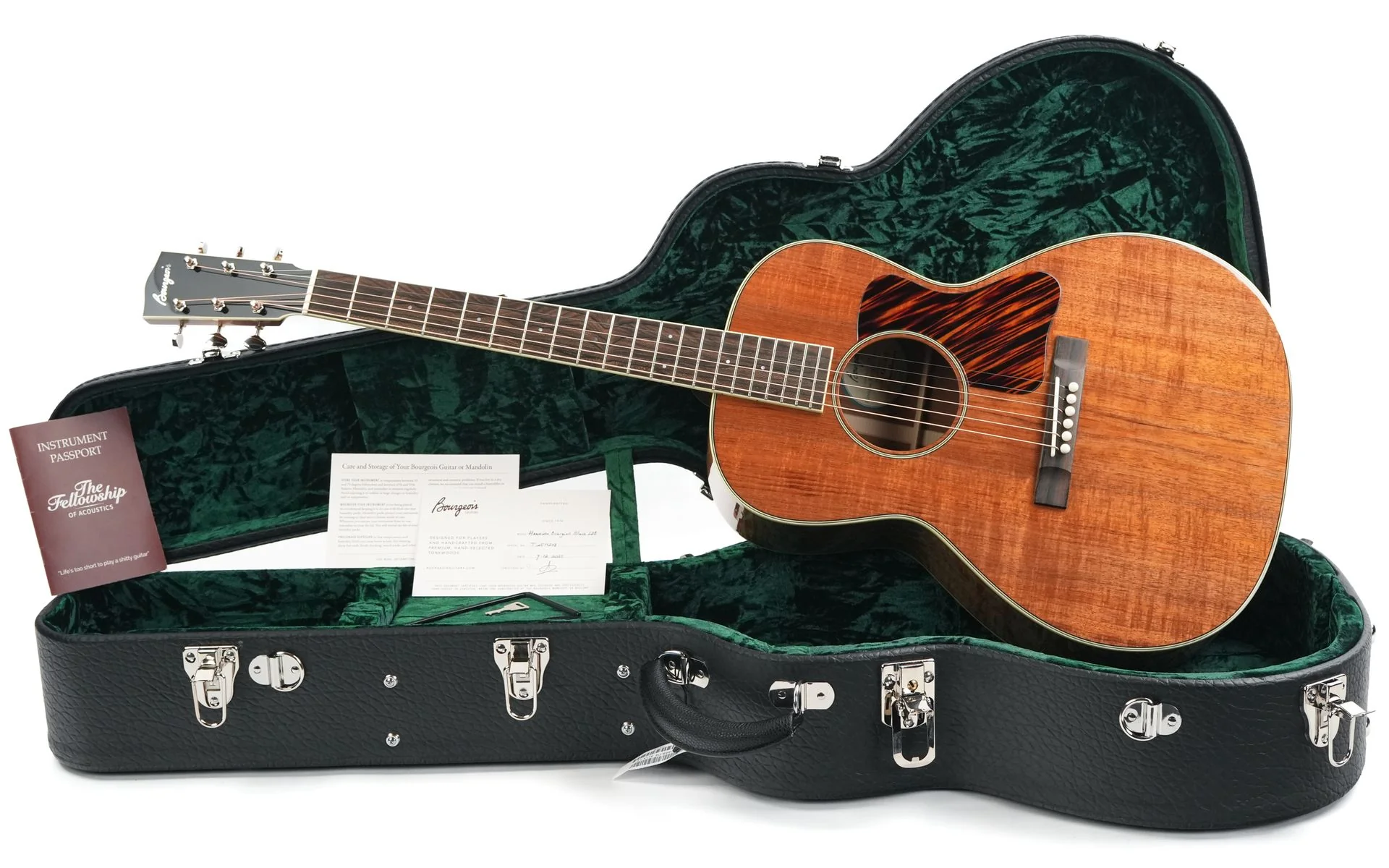 Bourgeois Down East Series LDB Blues All Koa - Image 3