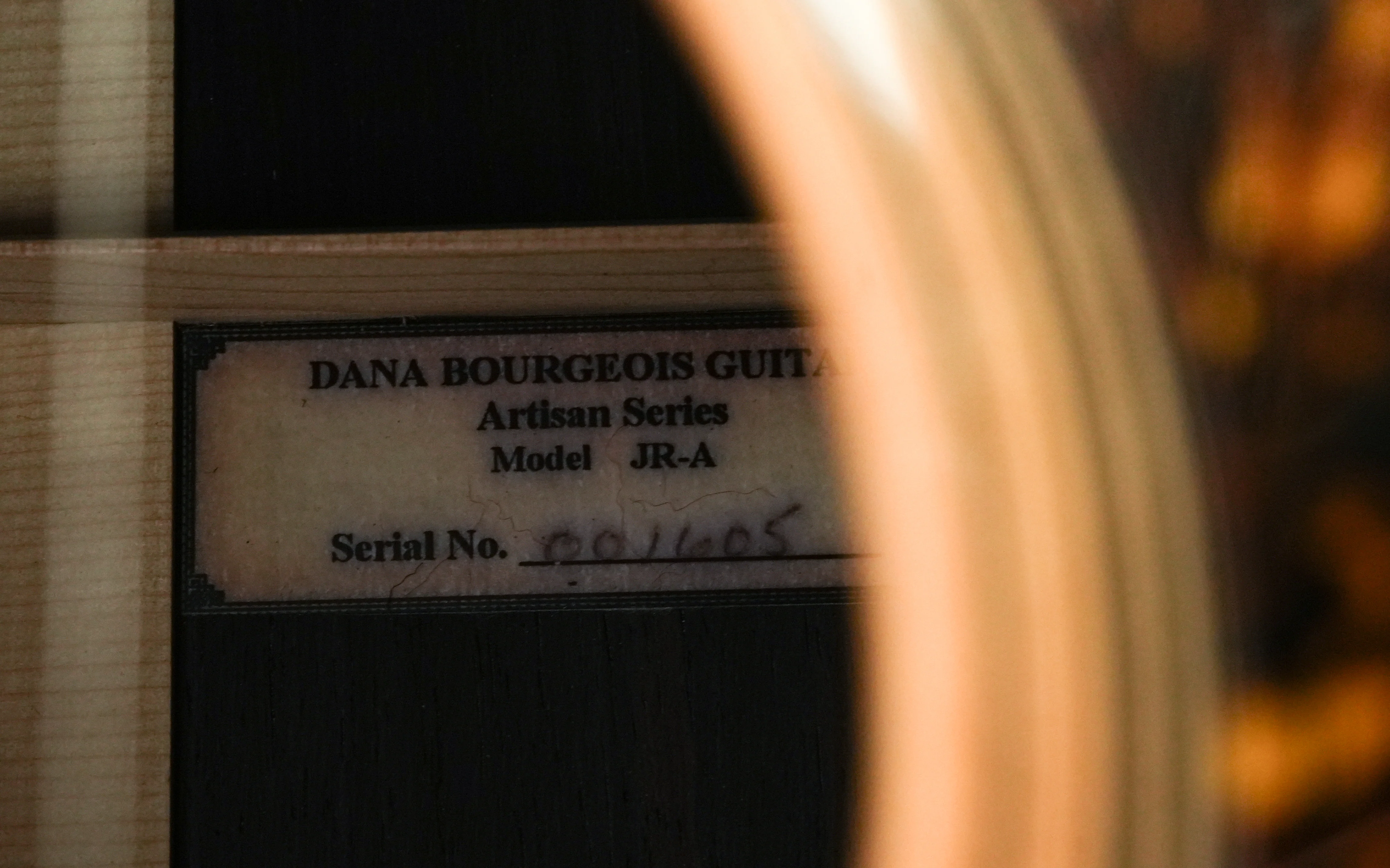 Bourgeois JRA Rosewood Spruce 1999 - Image 11