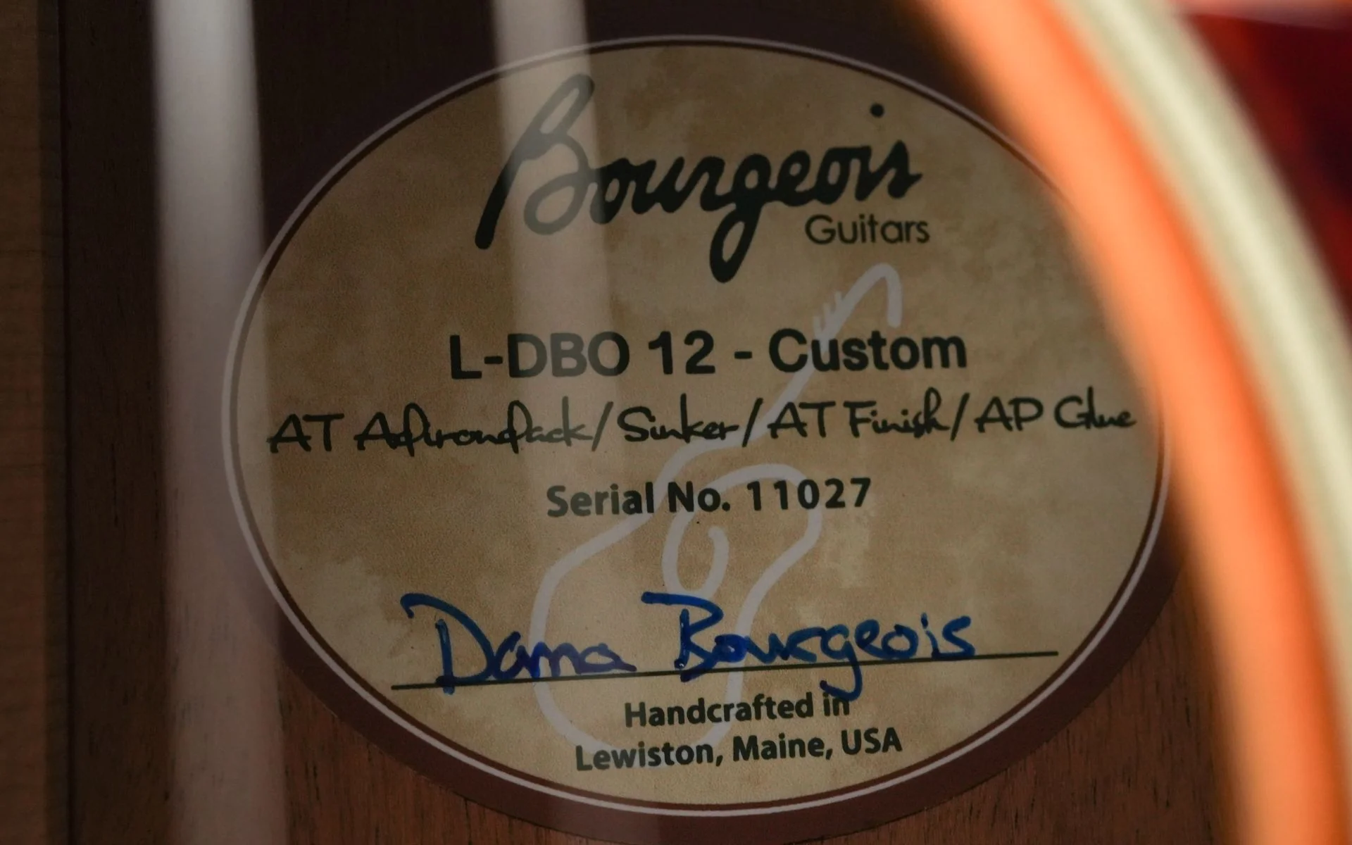 Bourgeois LDBO 12 Custom Sinker Mahogany #11027 - Image 11