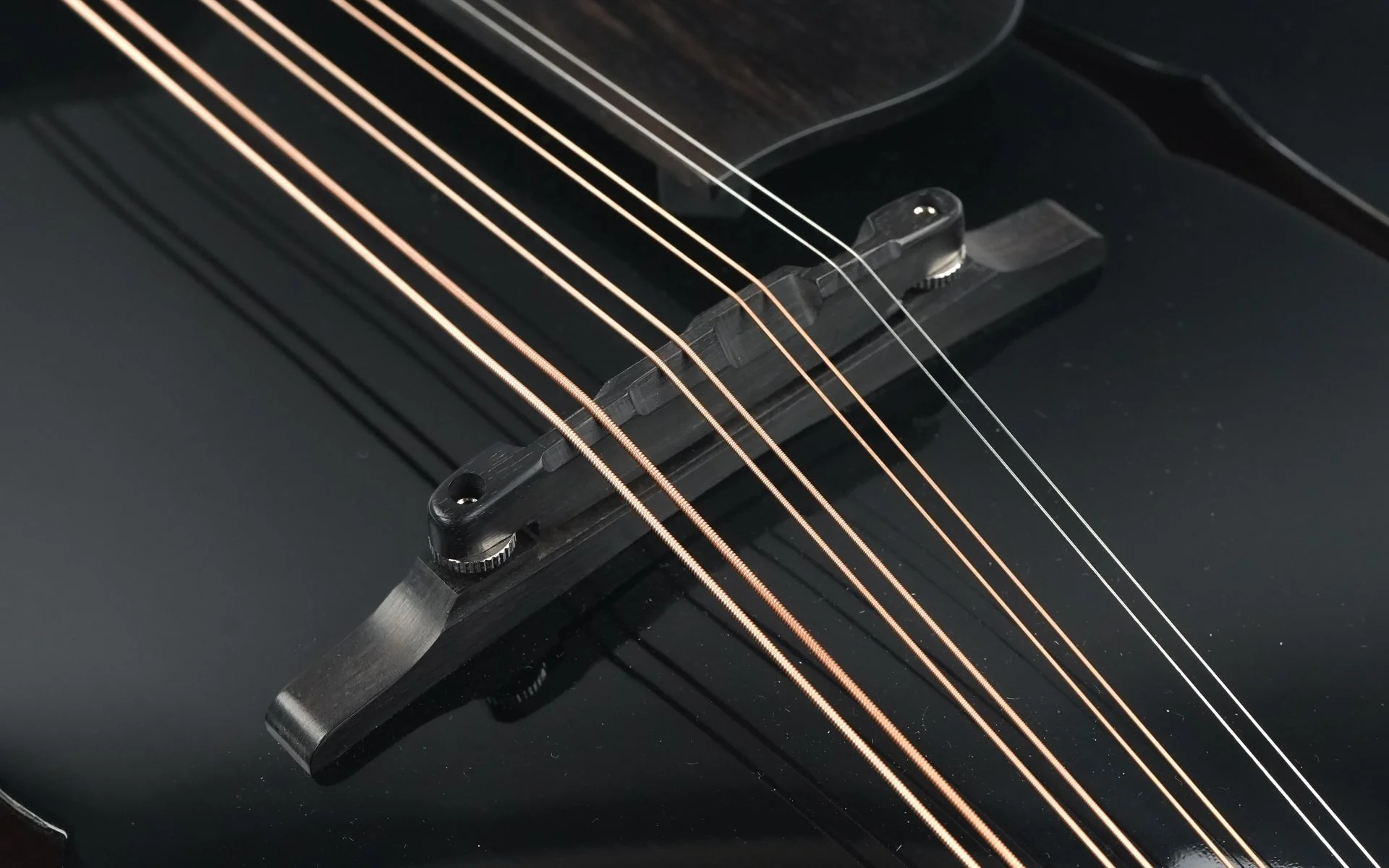 Bourgeois M5O Black Top Octave Mandolin - Image 7