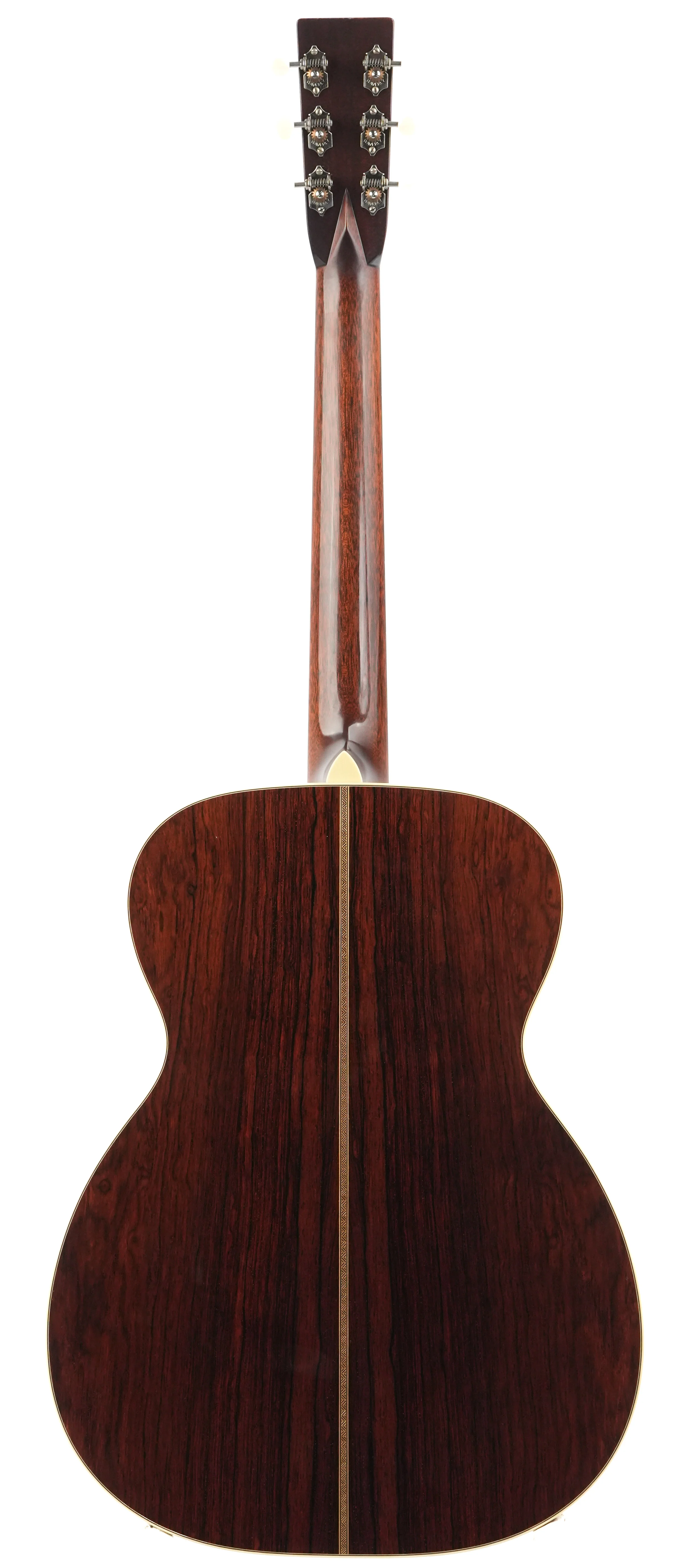 Bourgeois OM Aged Tone Adirondack Madagascar Sunburst 2015 - Image 4