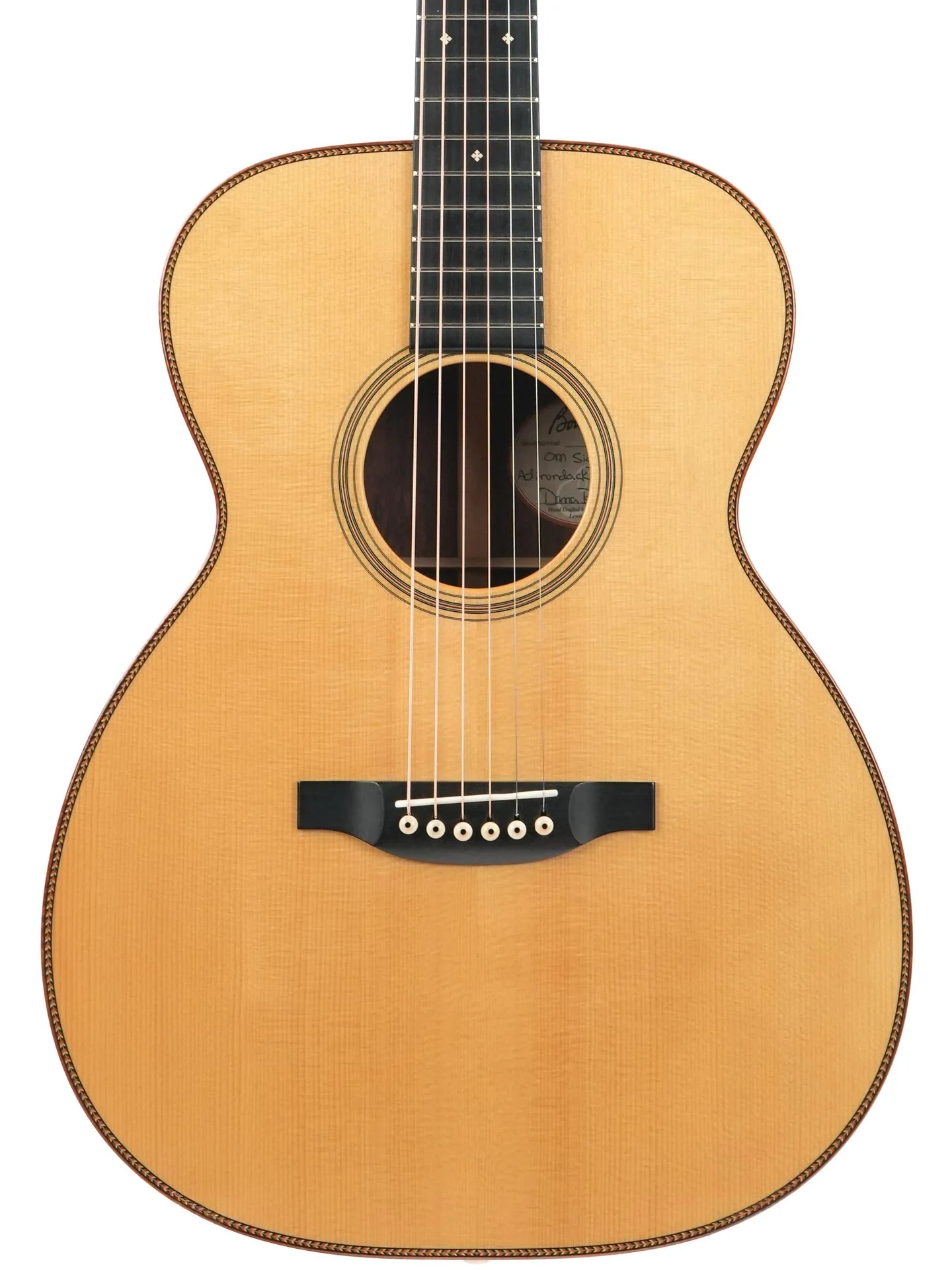 Bourgeois OM DB Signature Madagascar Adirondack 2015 - Image 5