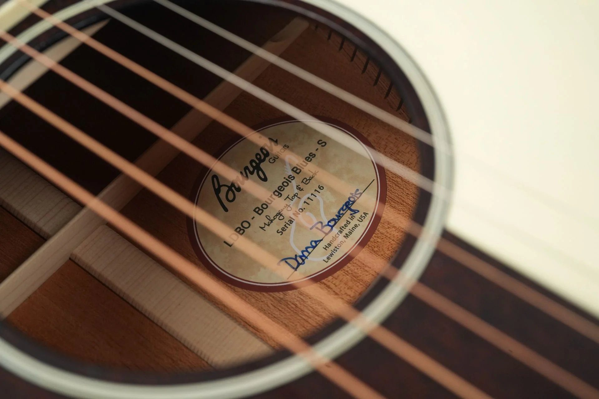 Bourgeois Professional Series Blues LDBO Satin - Image 11