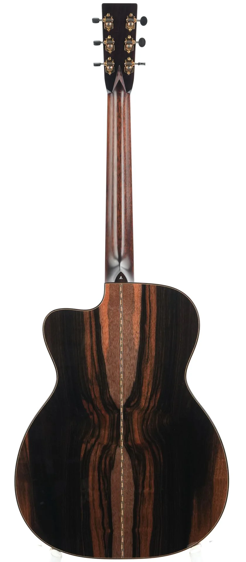Bourgeois Soloist OM C Italian Spruce Macassar Ebony - Image 4