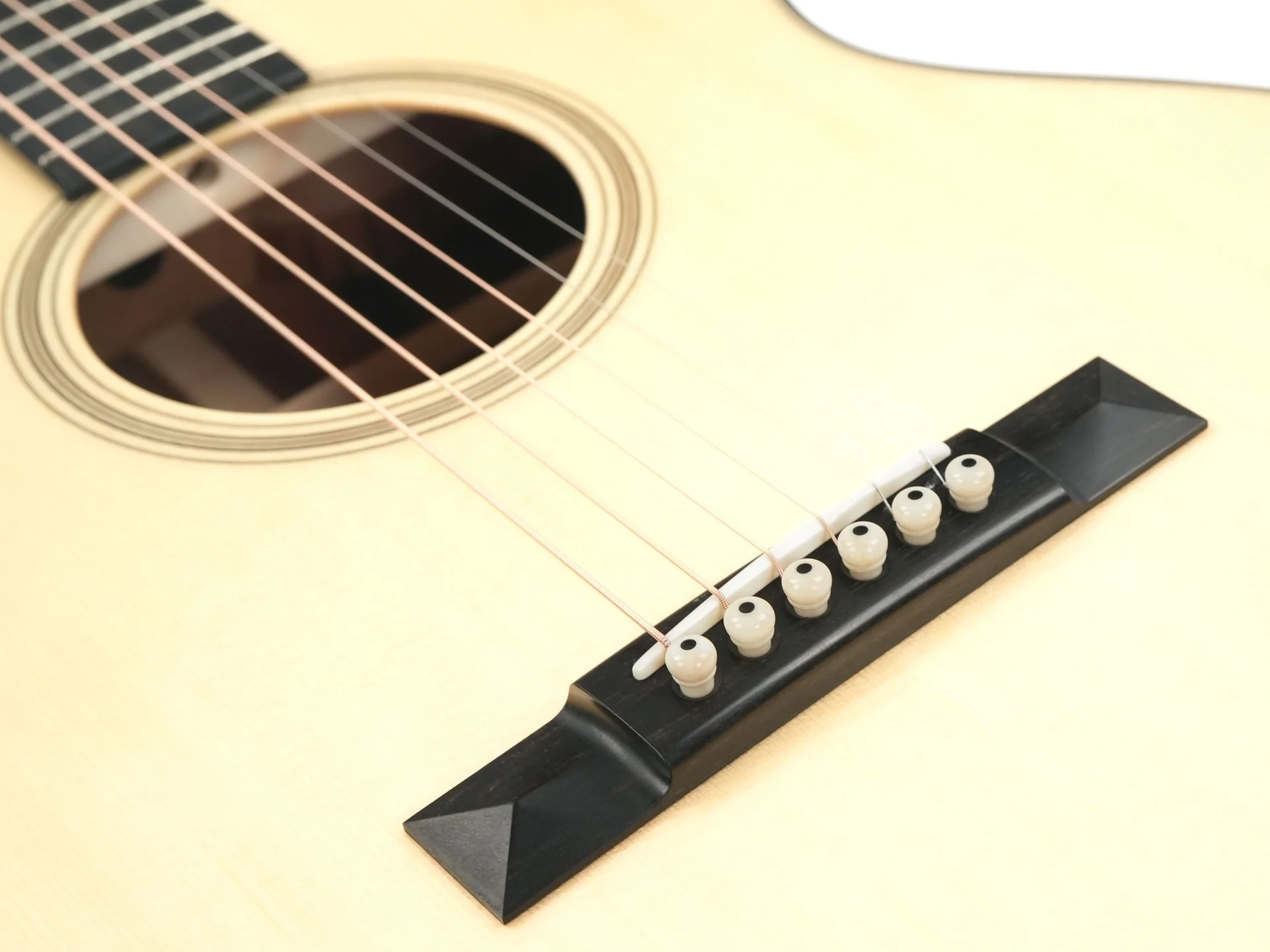 Bourgeois Soloist OM C Italian Spruce Macassar Ebony - Image 7