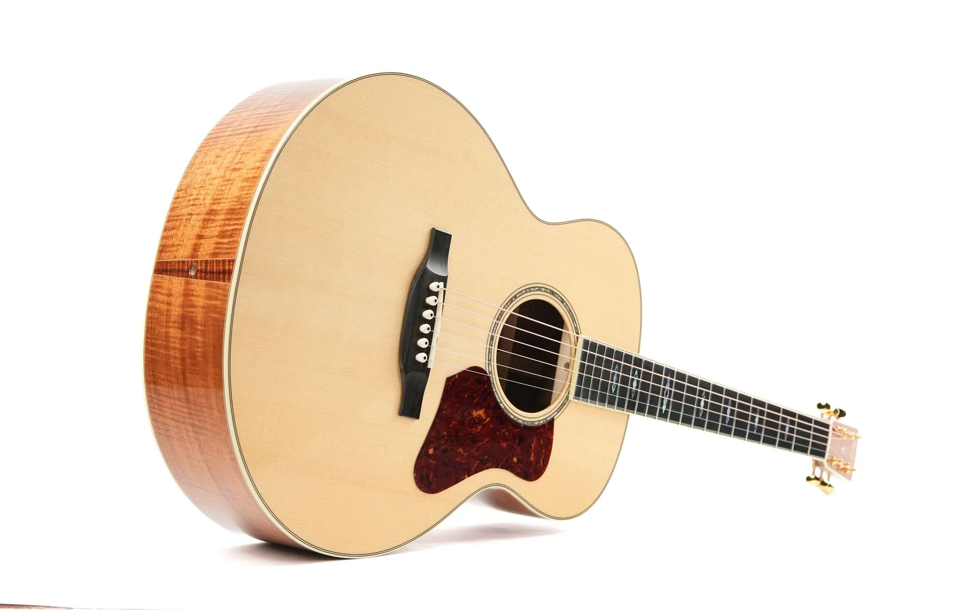 Bourgeois The One Fifty SJ Adirondack Flamed Koa 2024 - Image 15