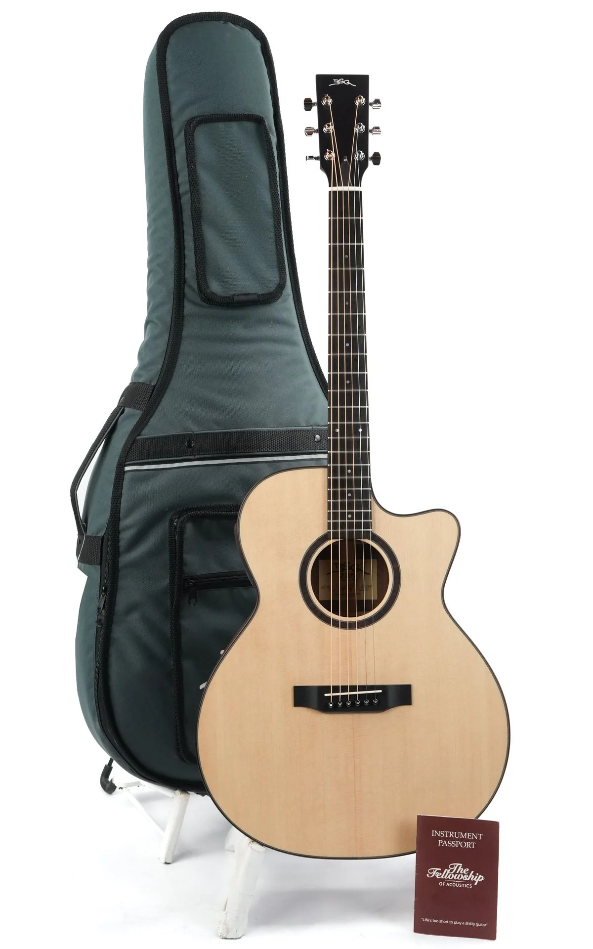 BSG GA10CF Sitka Mahogany - Image 3