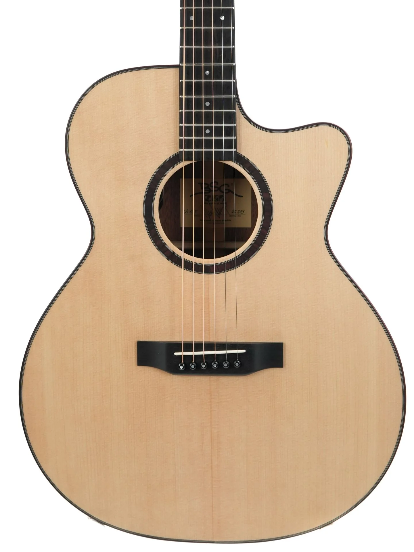 BSG GA10CF Sitka Mahogany - Image 5