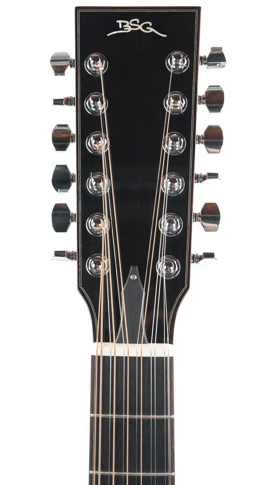 BSG GJ11F Quilted Mahogany Sitka Spruce 12 String - Image 2