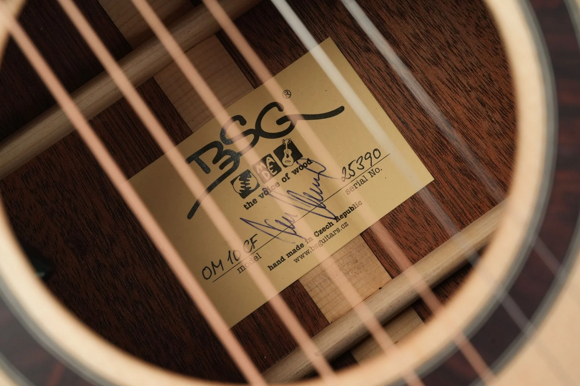 BSG OM10CF Sitka Mahogany - Image 11