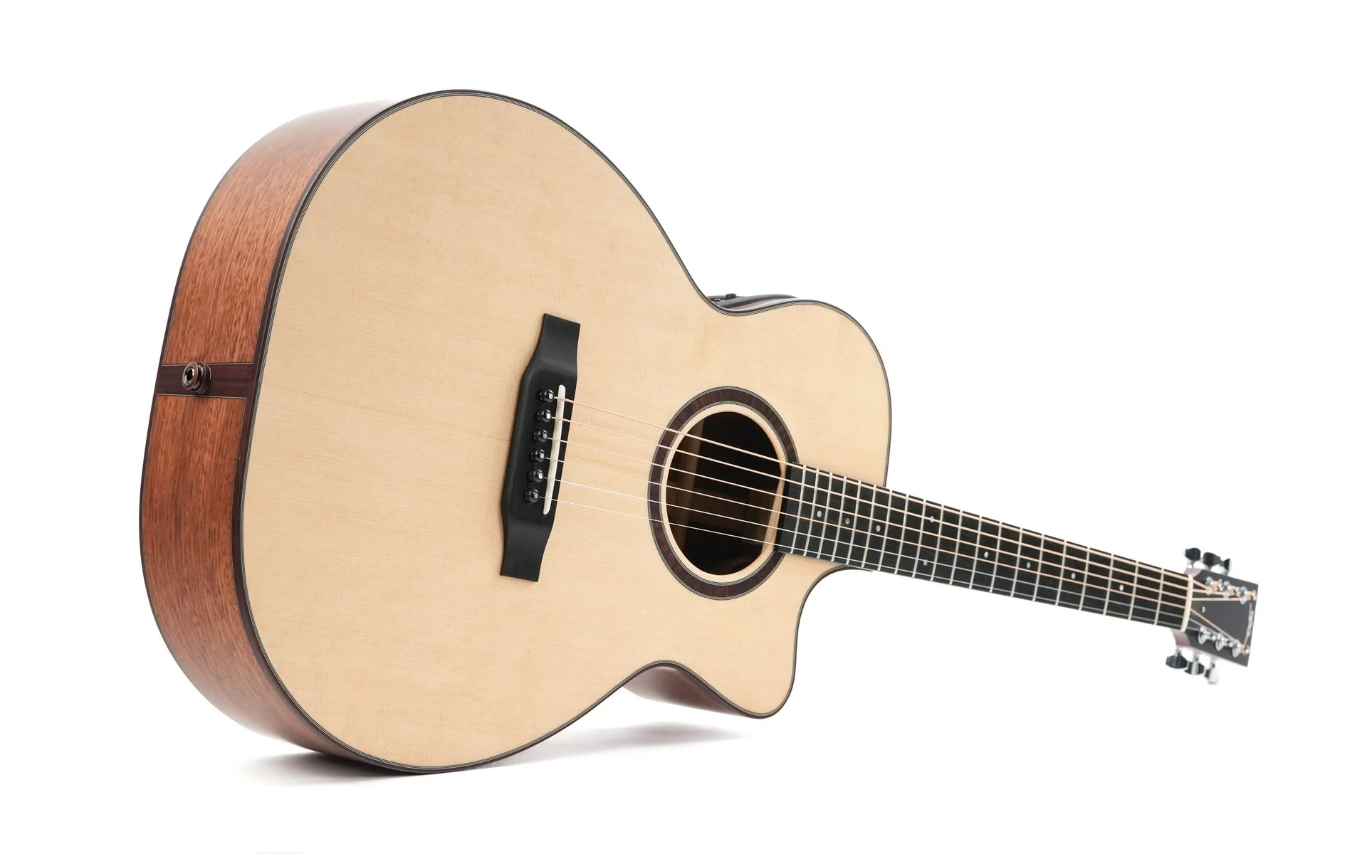 BSG OM10CF Sitka Mahogany - Image 13