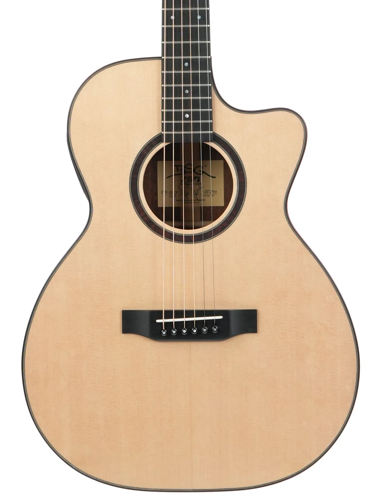 BSG OM10CF Sitka Mahogany - Image 5