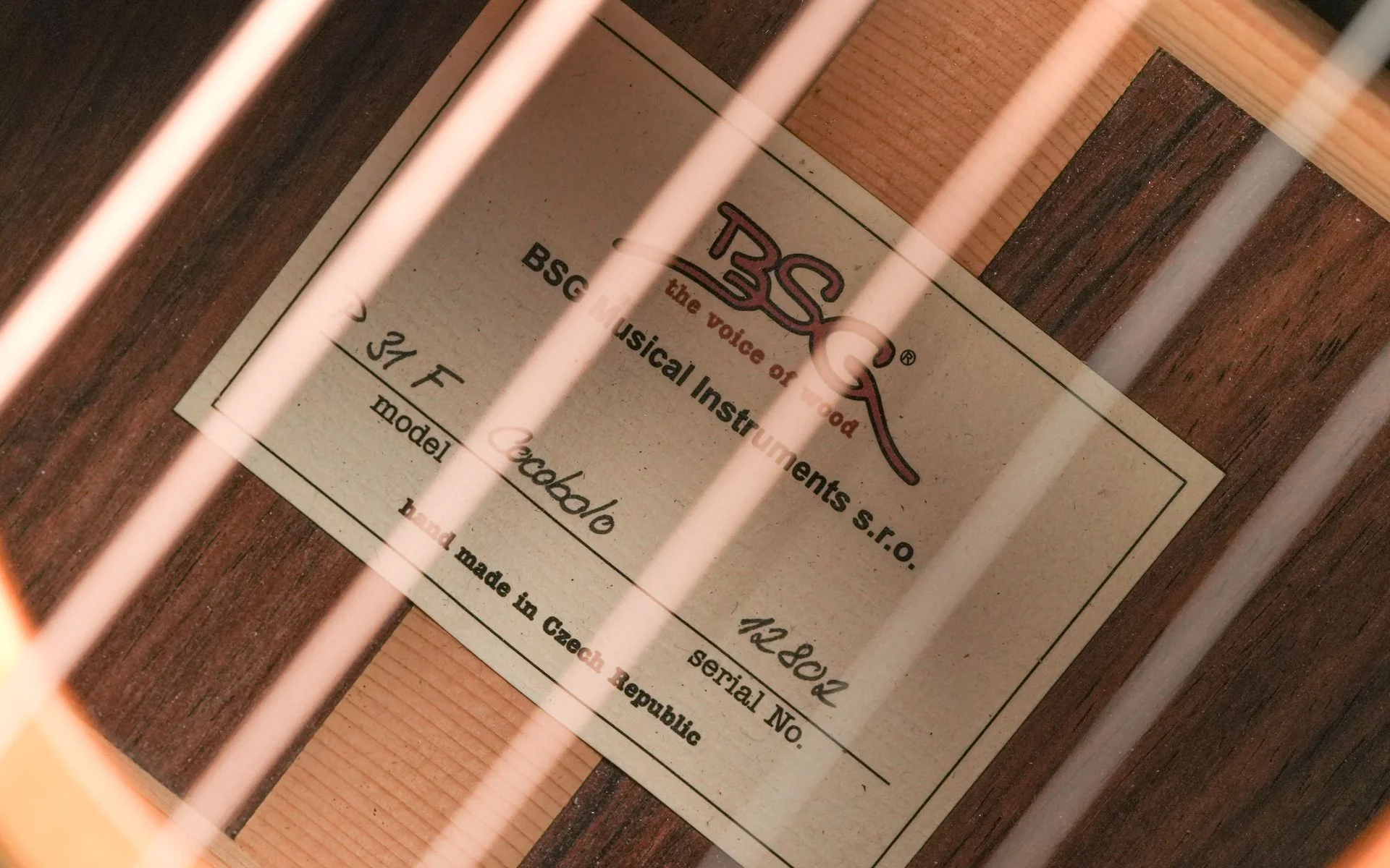 BSG P31F Parlor Cocobolo European Spruce 2012 - Image 11
