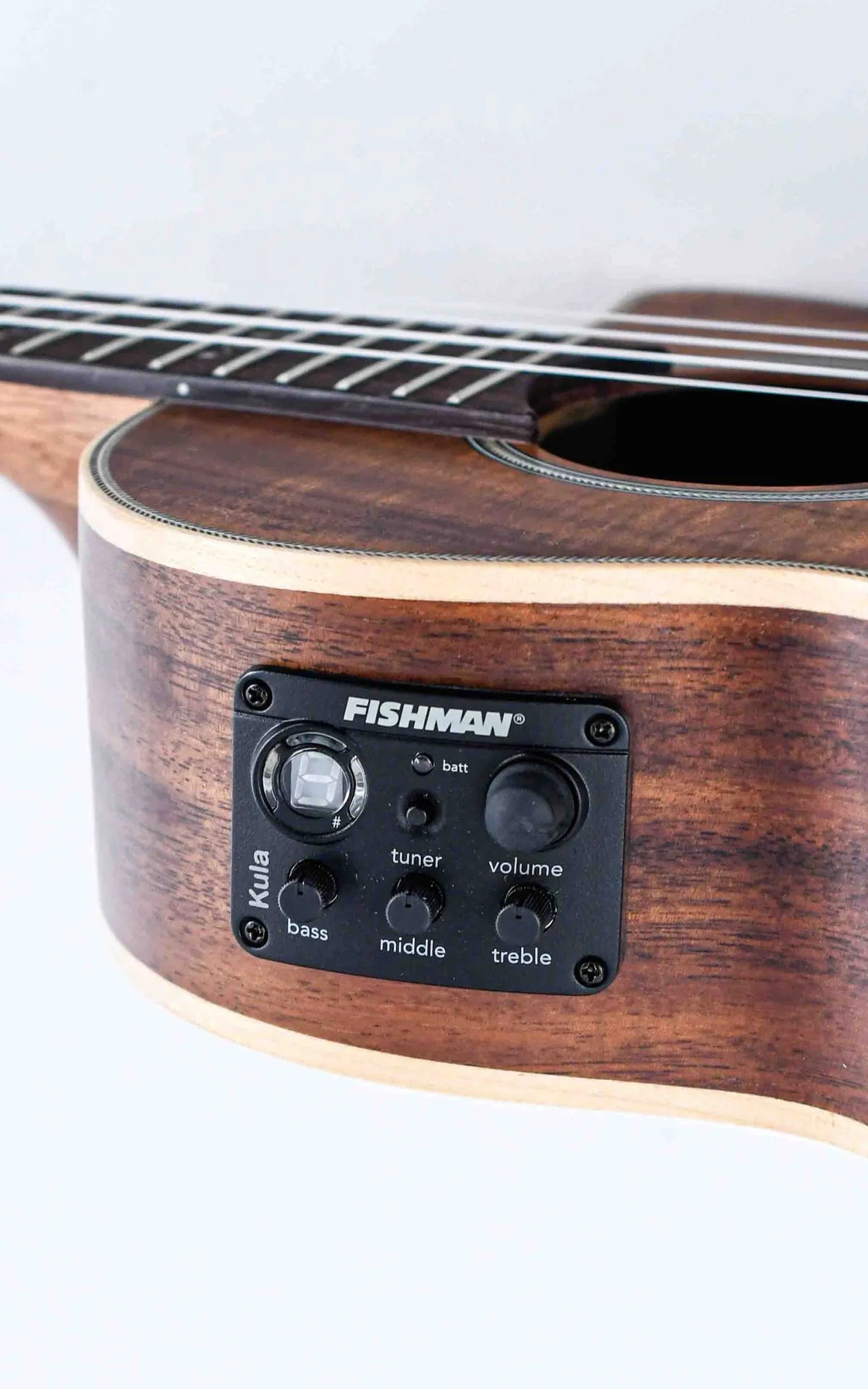 Kala Solid Acacia Tenor Ukulele w/ Cutaway & EQ - Image 10