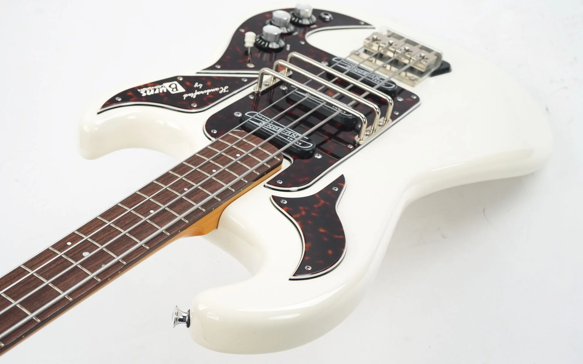 Burns 1964 The Shadows Bass 'The Legend' White 2011 - Image 10